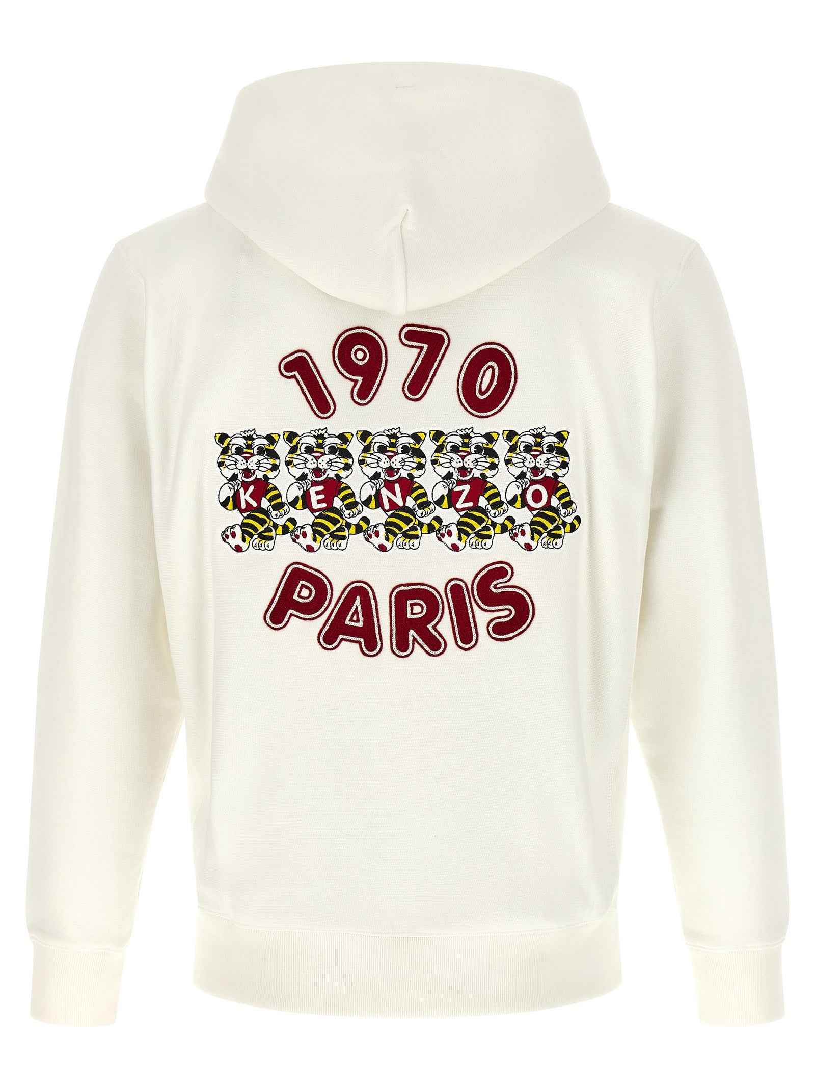 Kenzo White Cotton Sweatshirt