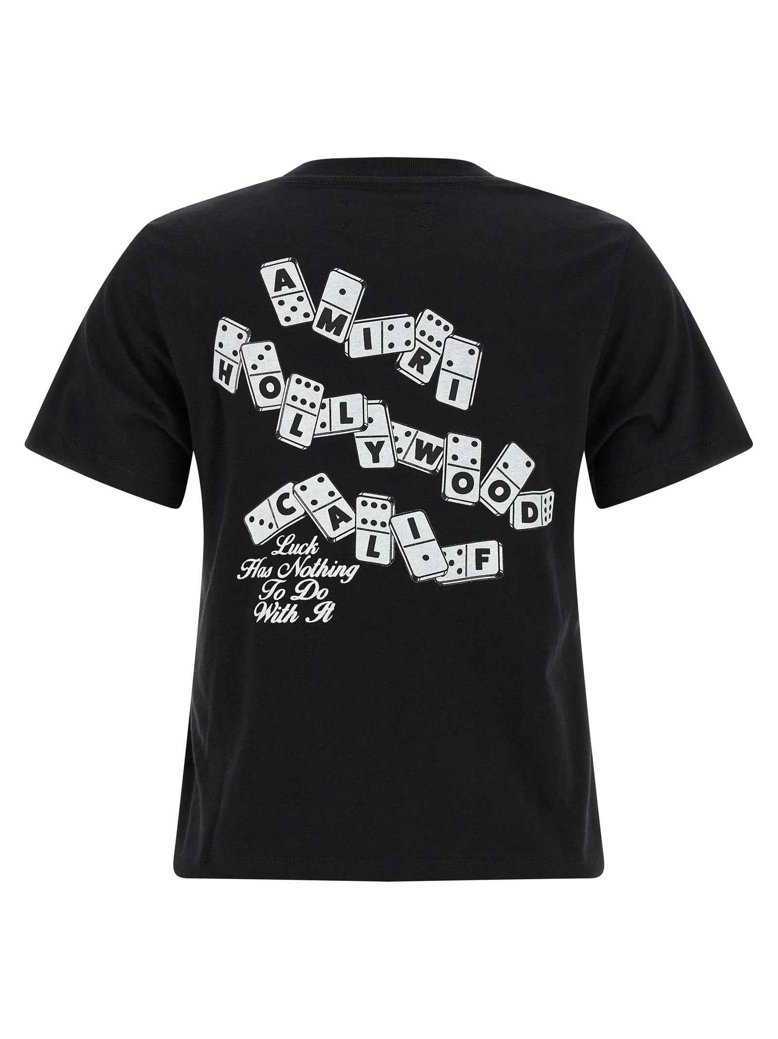 Amiri Black Cotton T-Shirt