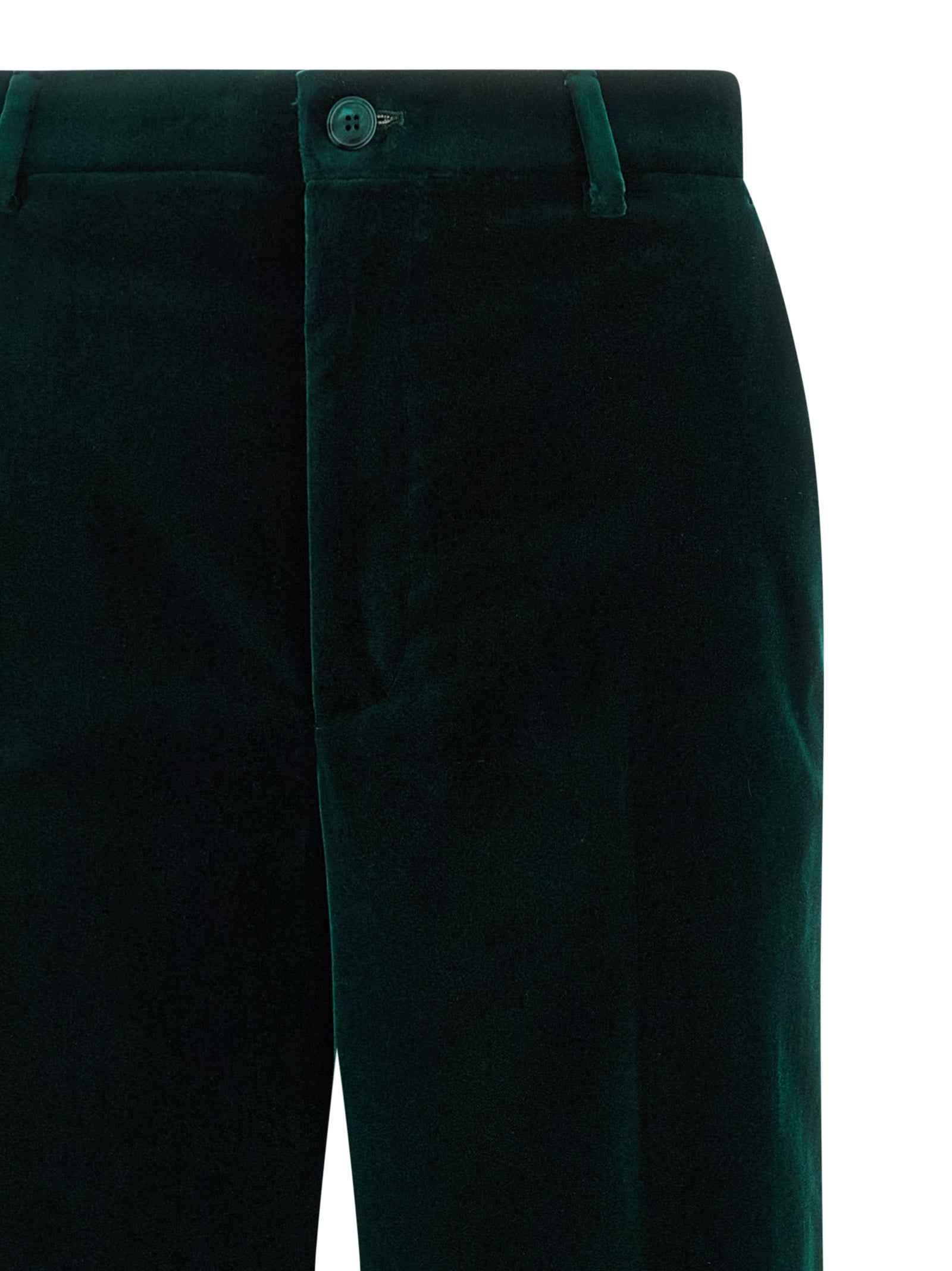 Gucci Bicolor Cotton Casual Pants