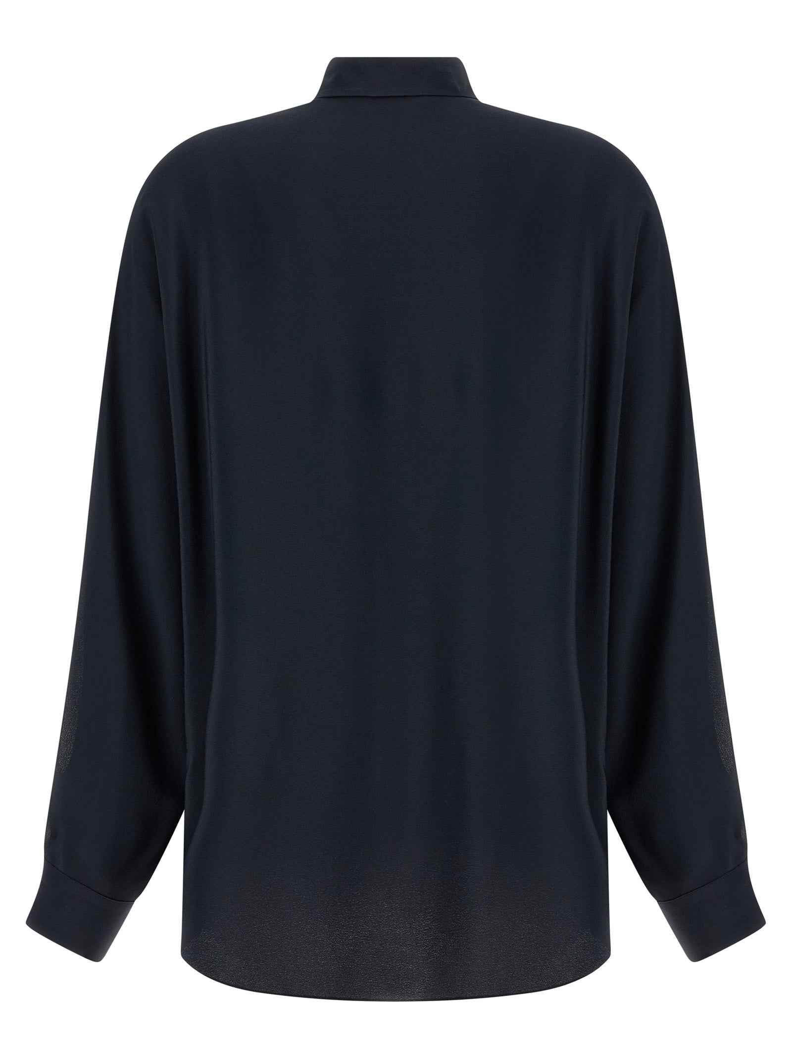 Fabiana Filippi Blue Acetate Blouse