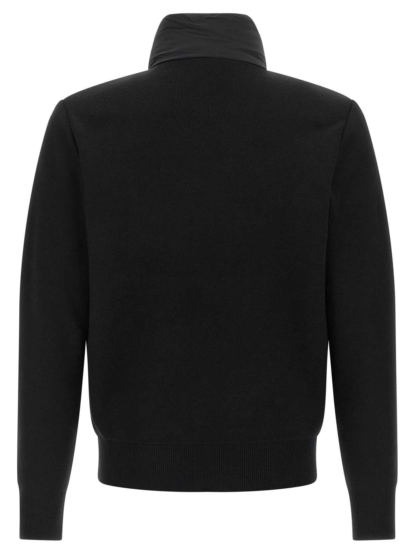 Mackage Blue Nylon Cardigan