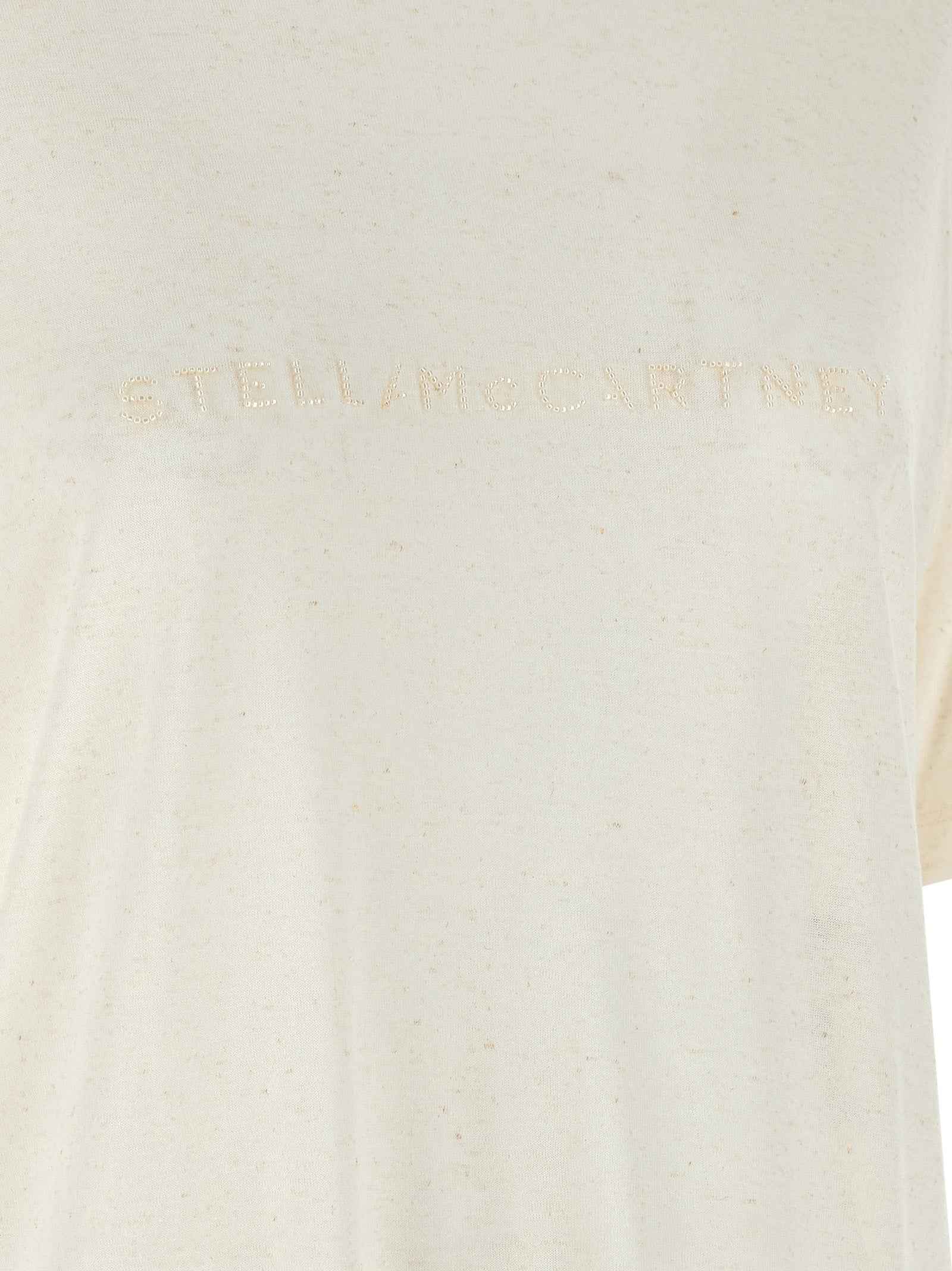 Stella McCartney White Viscose T-Shirt