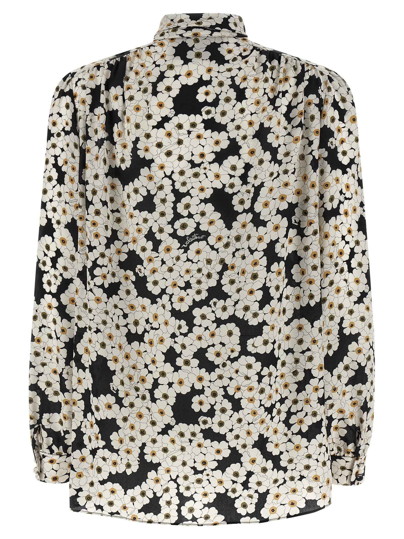 Valentino Garavani Bicolor Silk Blouse