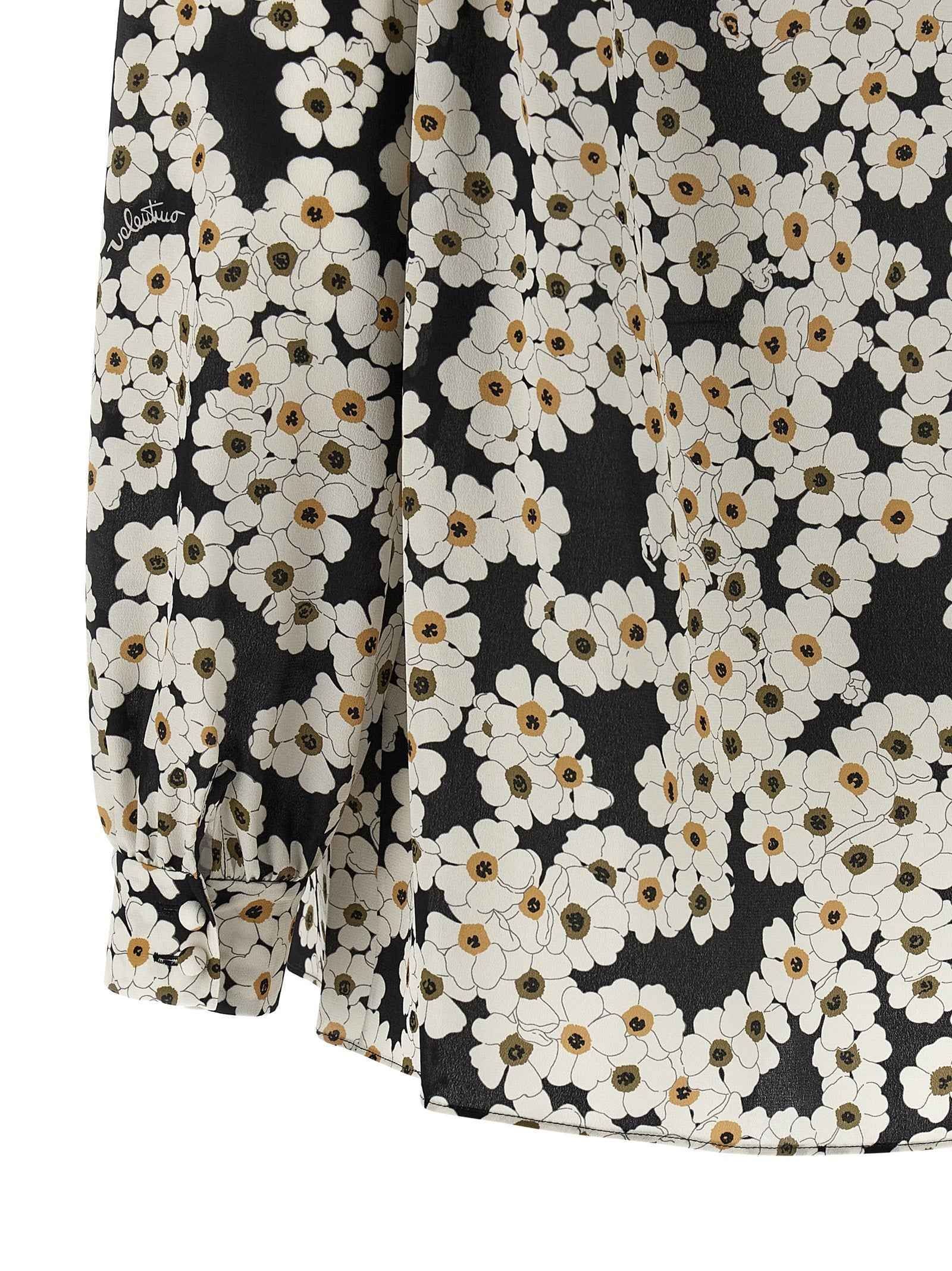Valentino Garavani Bicolor Silk Blouse