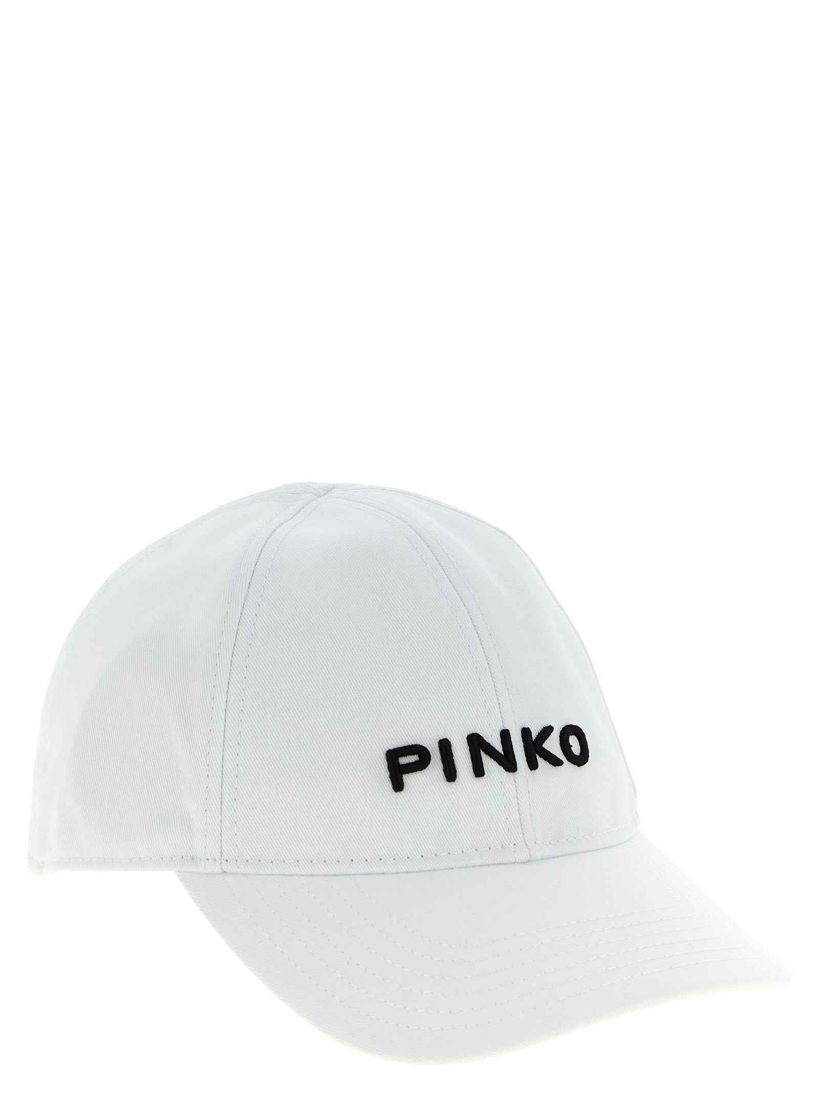 PINKO White Cotton Cap (Baseball Hat)