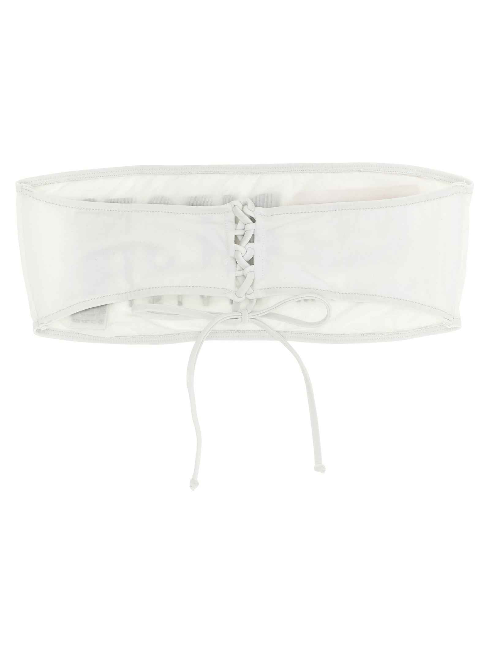 Diesel White Polyamide Bikini