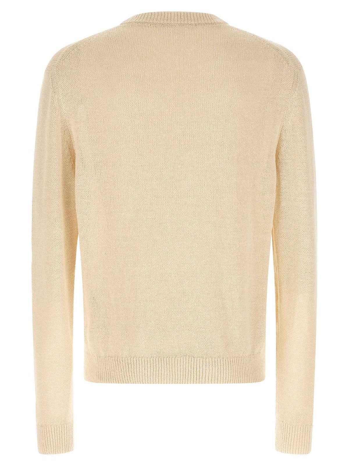 Jil Sander Beige Hemp Cardigan