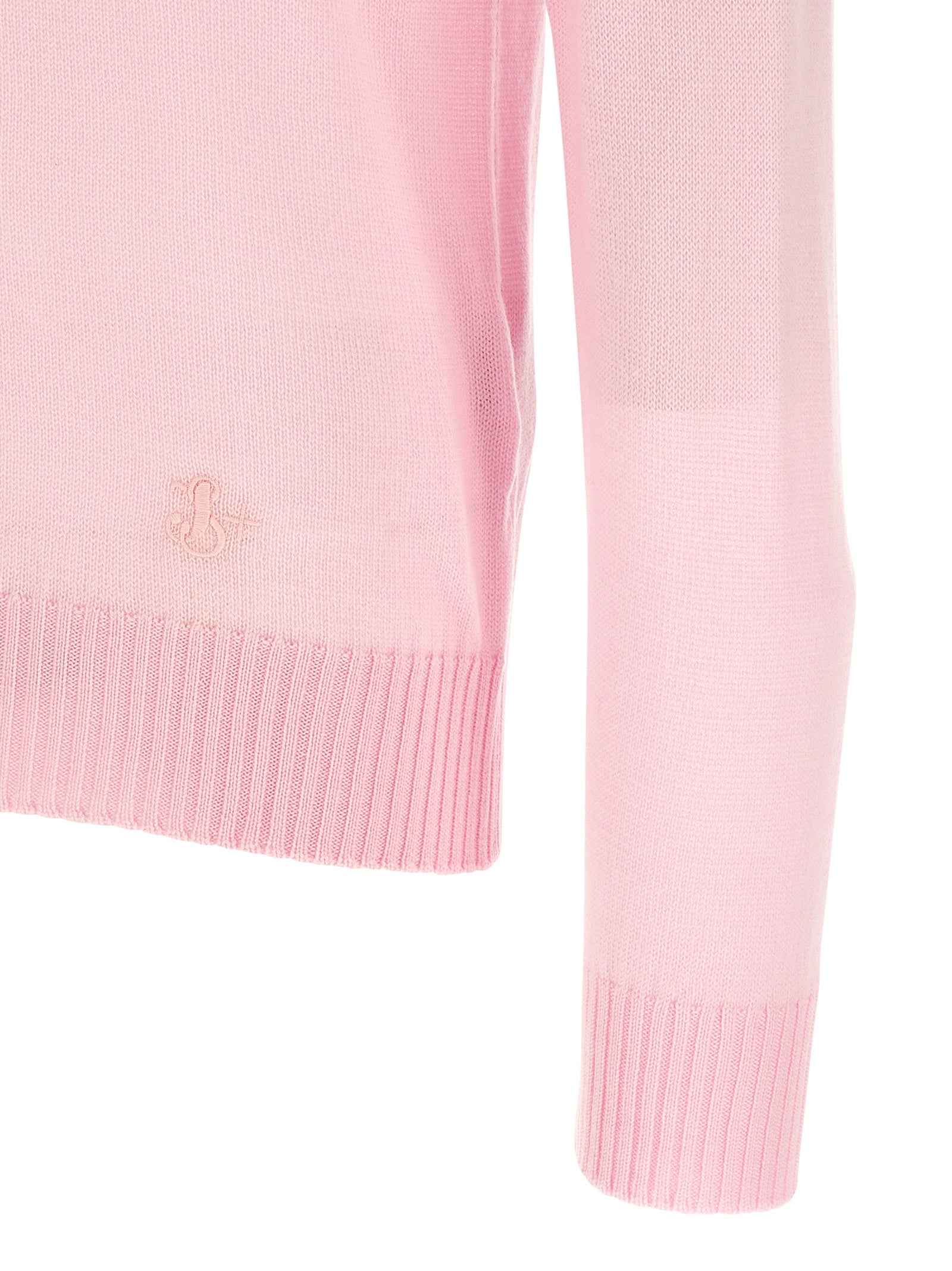 Jil Sander Multicolor Virgin Wool Cardigan