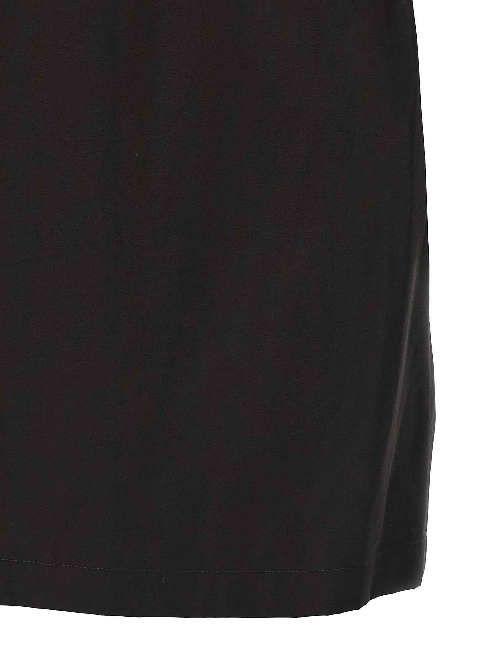 Jil Sander Black Cotton Blouse