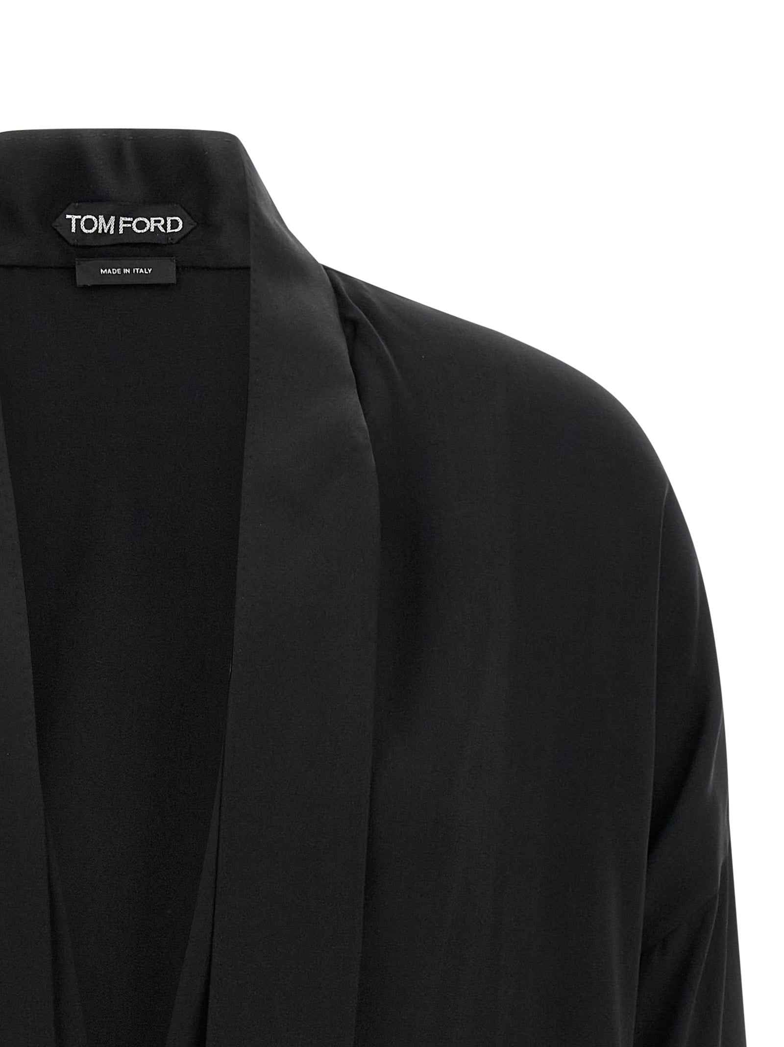 Tom Ford Black Silk Blouse