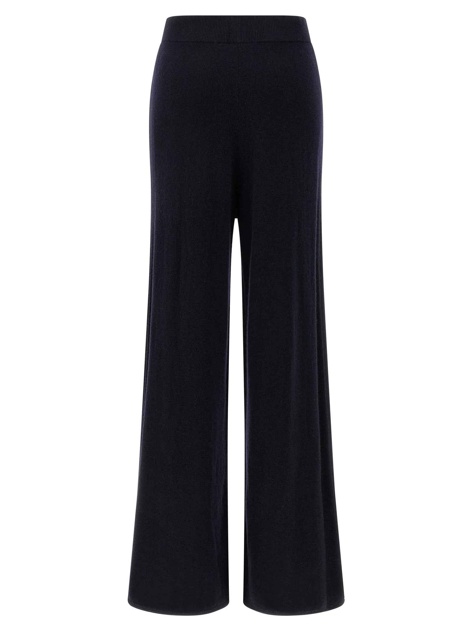 Max Mara Blue Cashmere Casual Pants