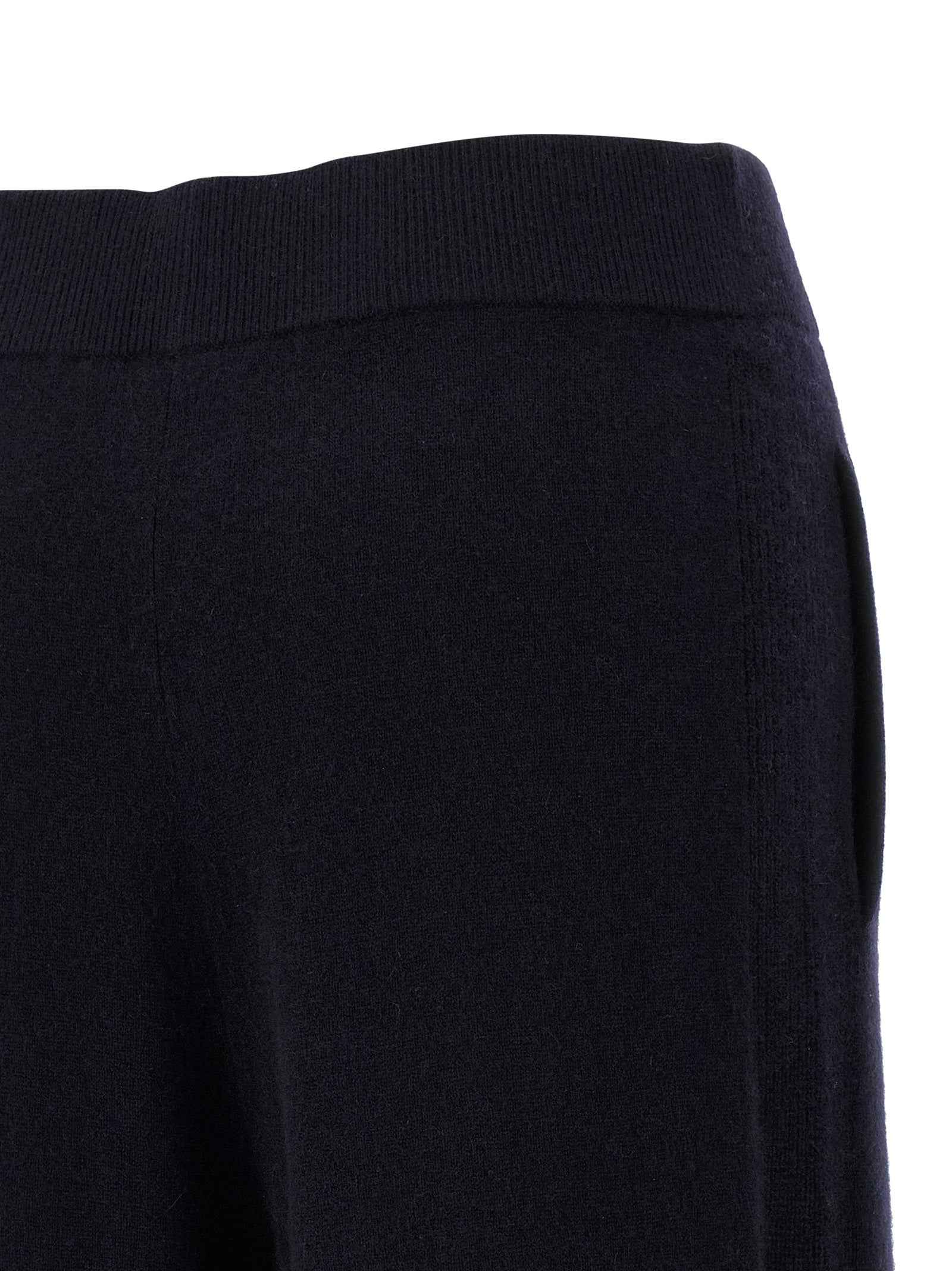Max Mara Blue Cashmere Casual Pants