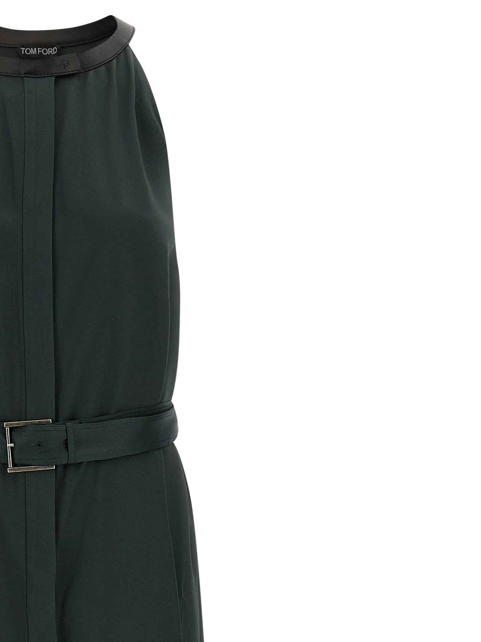 Tom Ford Bicolor Acetate Long Dress