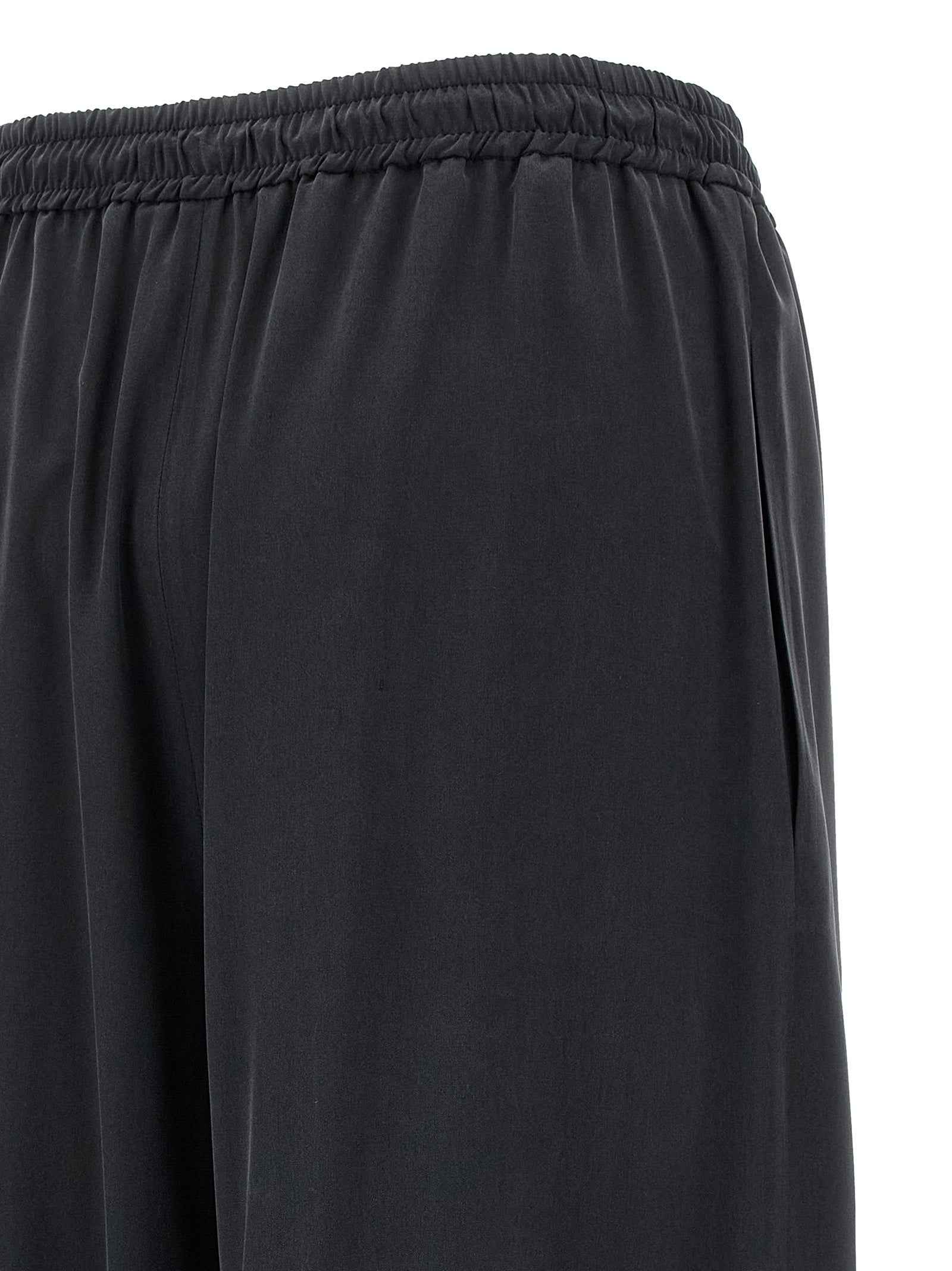 Max Mara Blue Silk Casual Pants