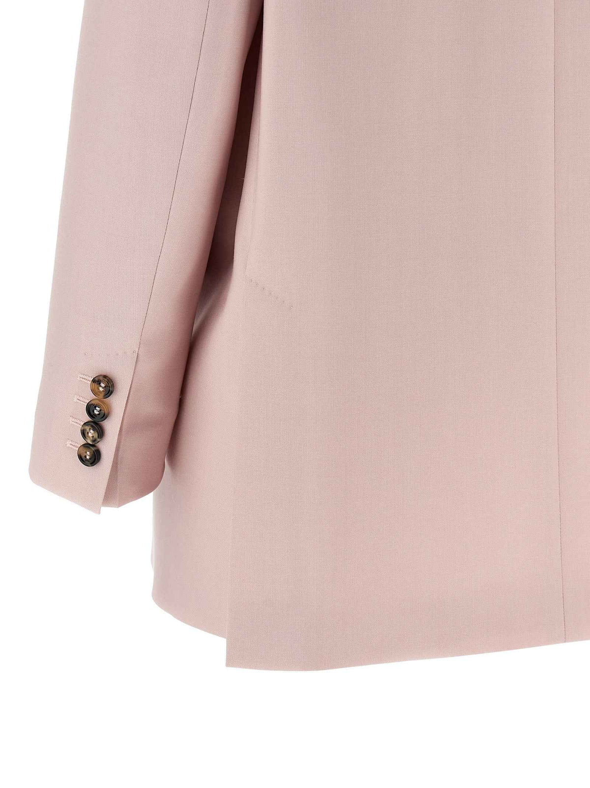 Max Mara Multicolor Virgin Wool Blazer