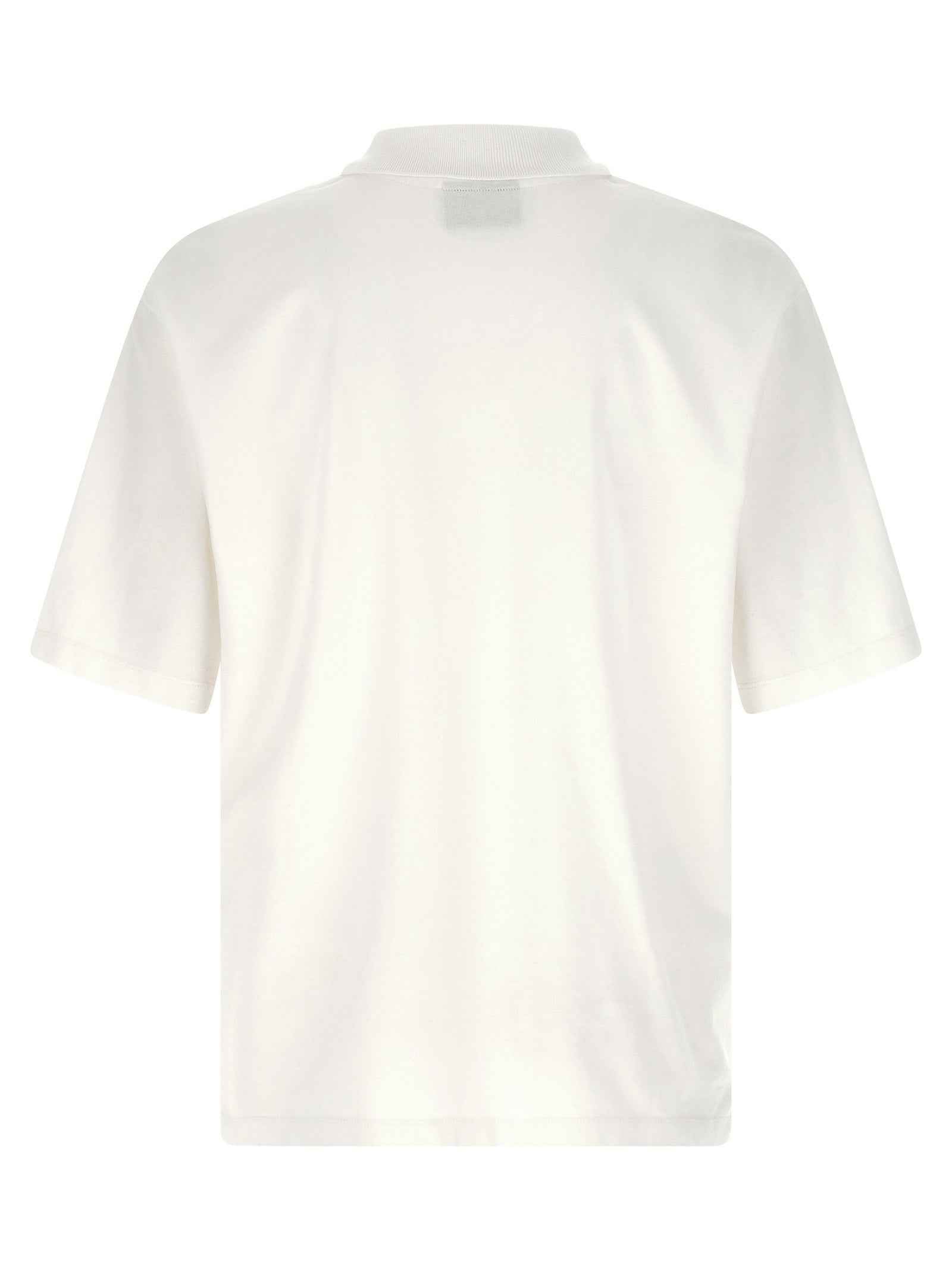 Dsquared² White Cotton Polo Shirt