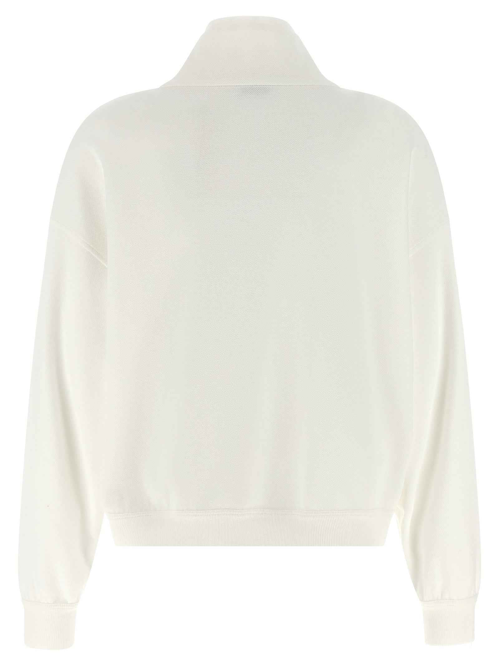 Brunello Cucinelli White Cotton Sweatshirt