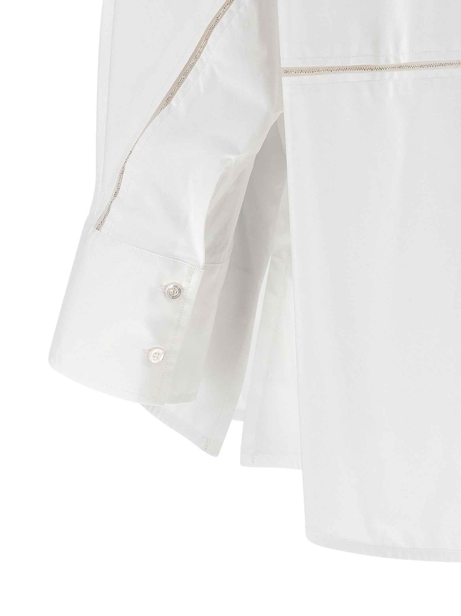 Fabiana Filippi White Cotton Blouse