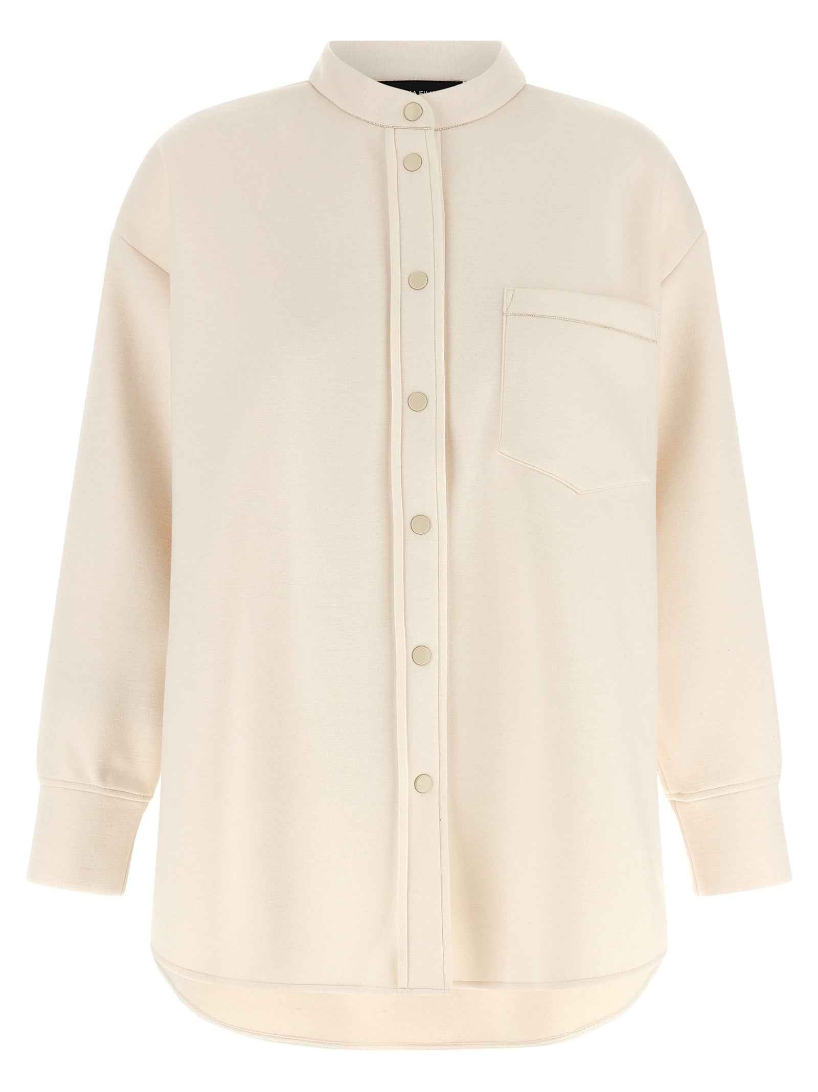Fabiana Filippi Beige Modal Blouse