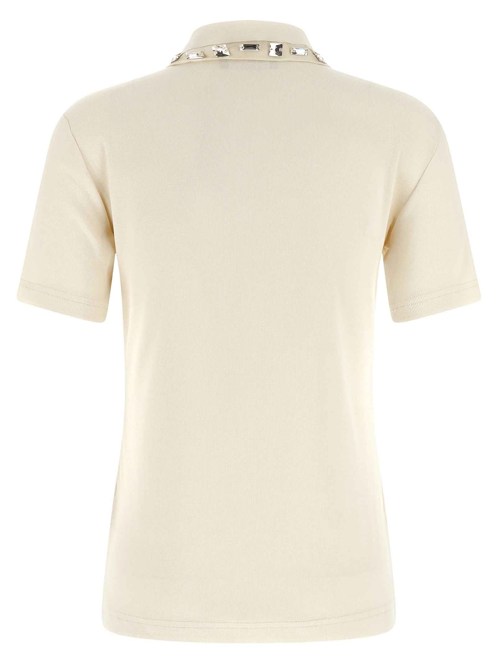 Fabiana Filippi Beige Cotton Polo Shirt