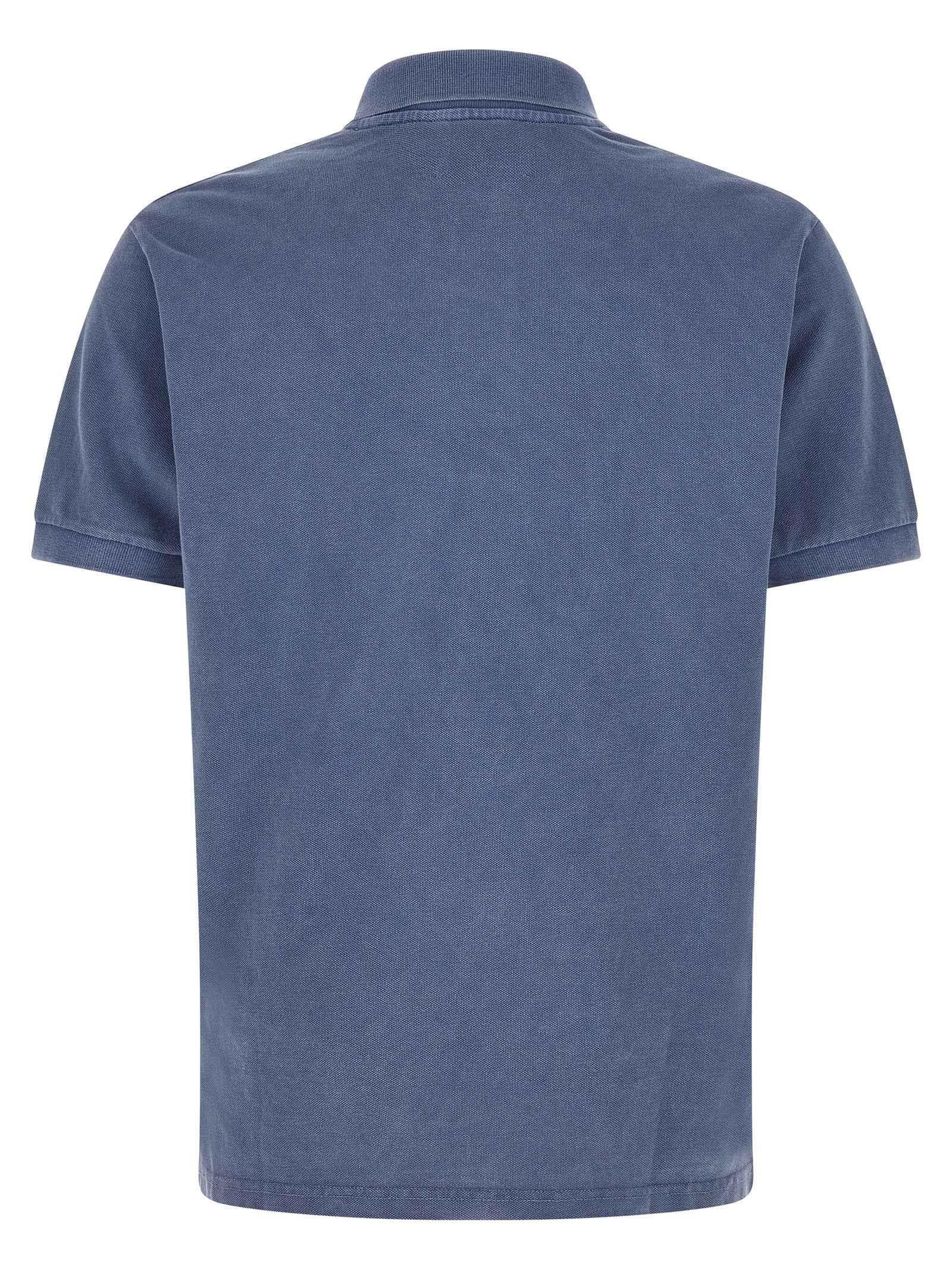 Isabel Marant Blue Cotton Polo Shirt