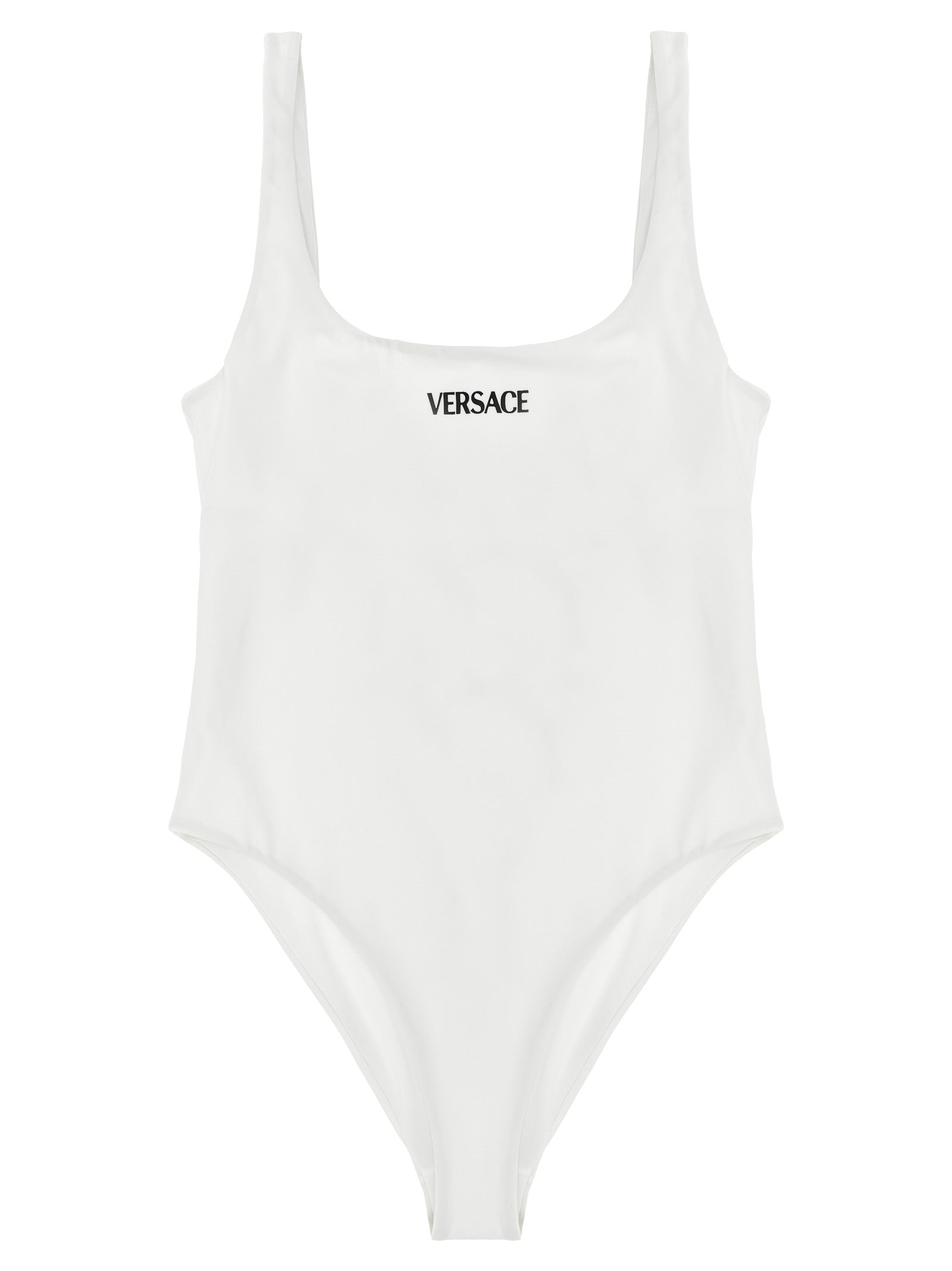 Versace White Nylon One-Piece Swimsuit