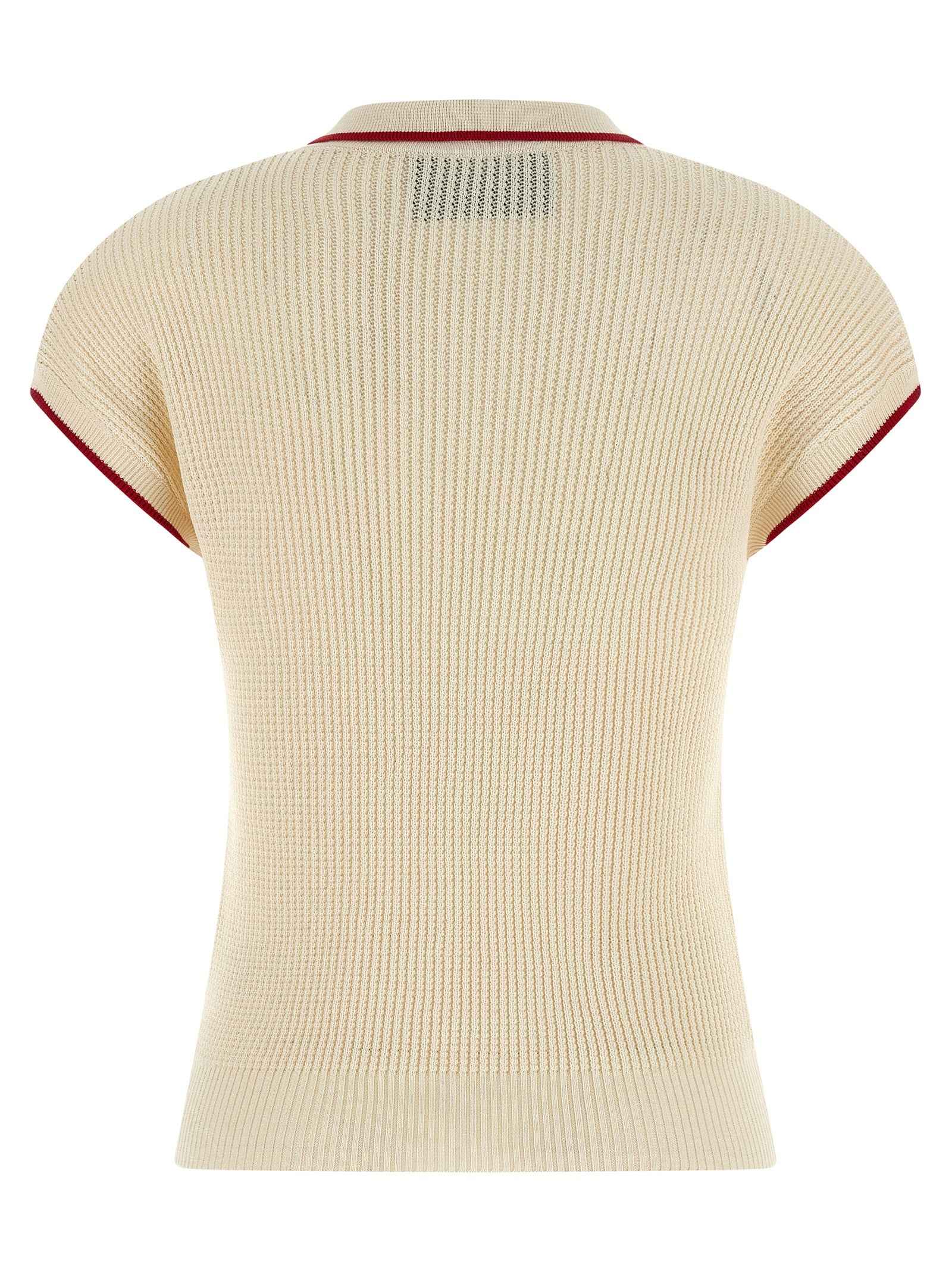 Valentino Garavani Beige Cotton Shortsleeve Shirt