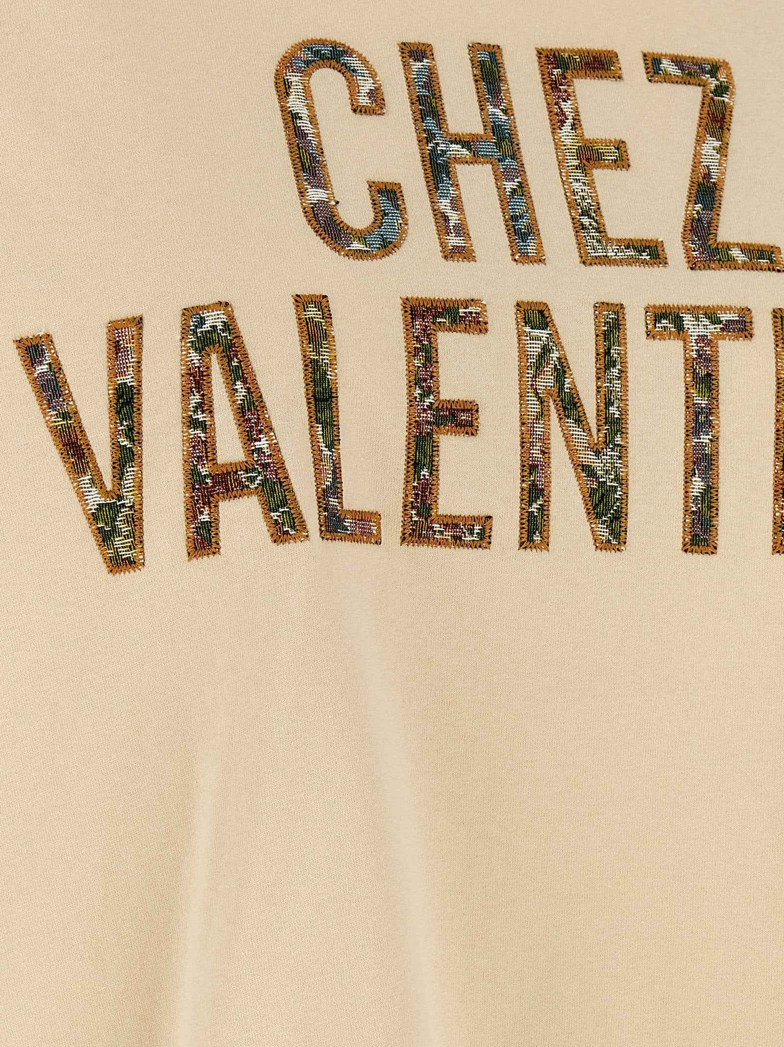 Valentino Garavani Beige Cotton T-Shirt