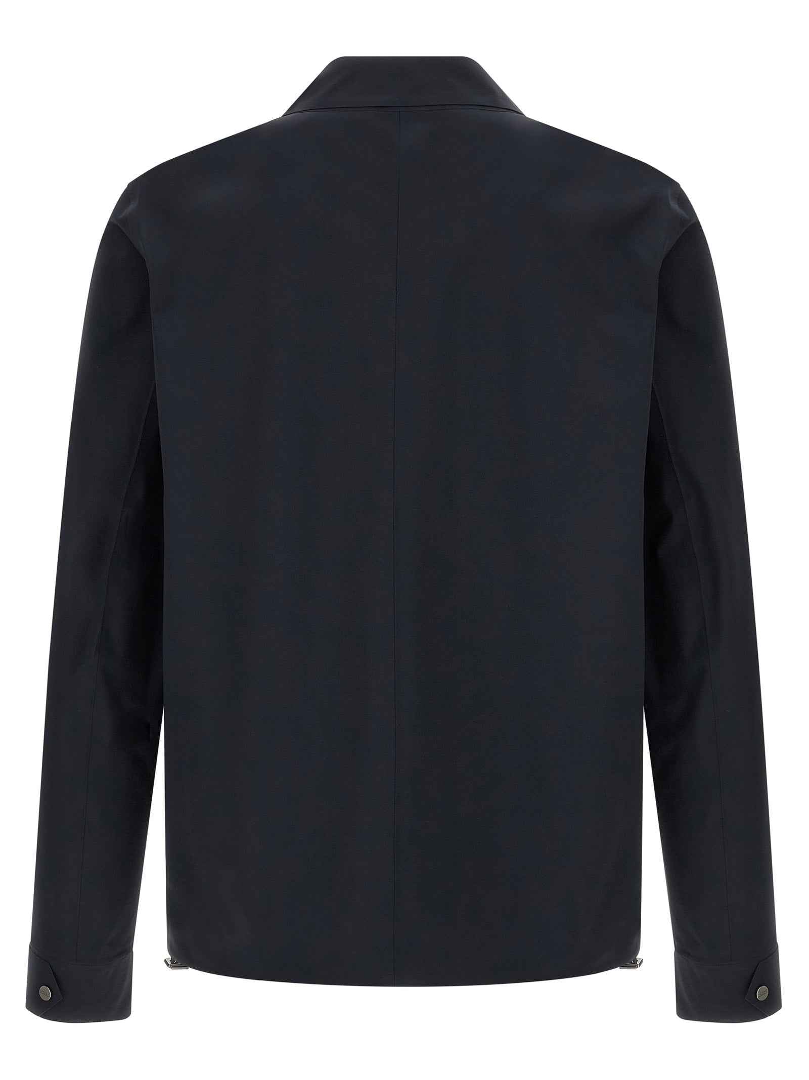 Herno Blue Polyamide Shell Jacket