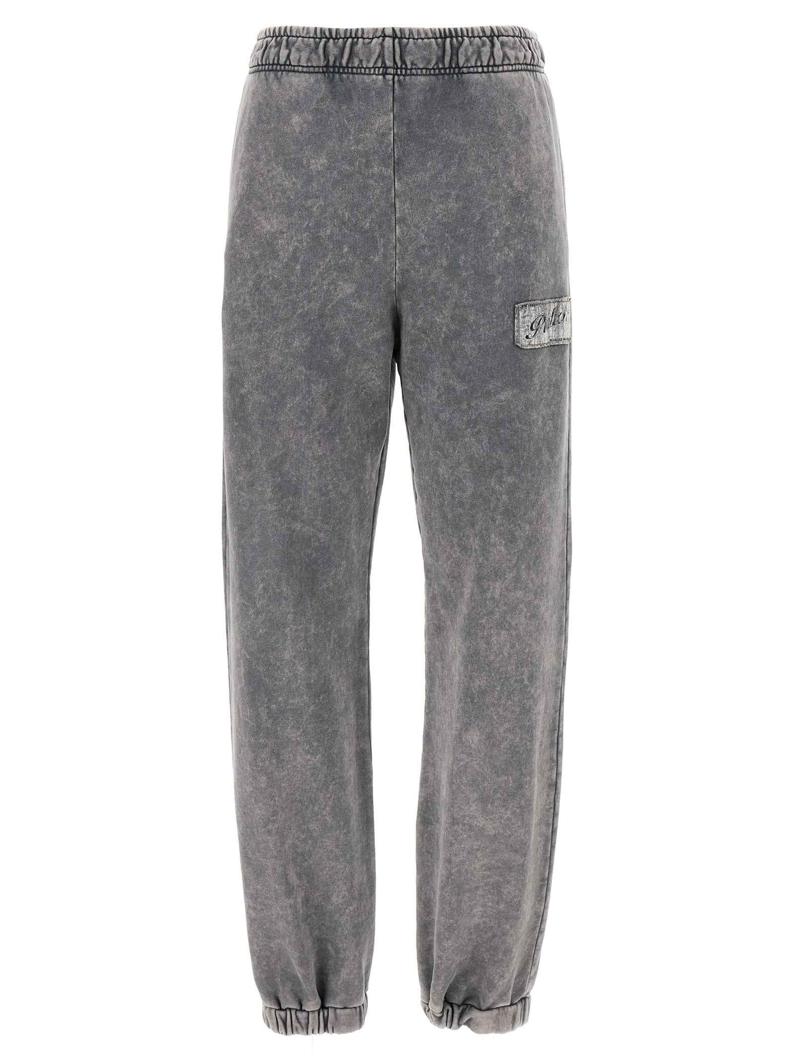 PINKO Gray Cotton Joggers (Workout Pants)