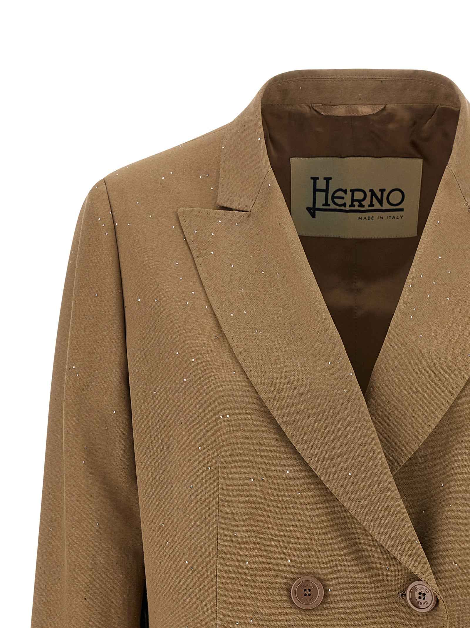 Herno Beige Viscose Blazer