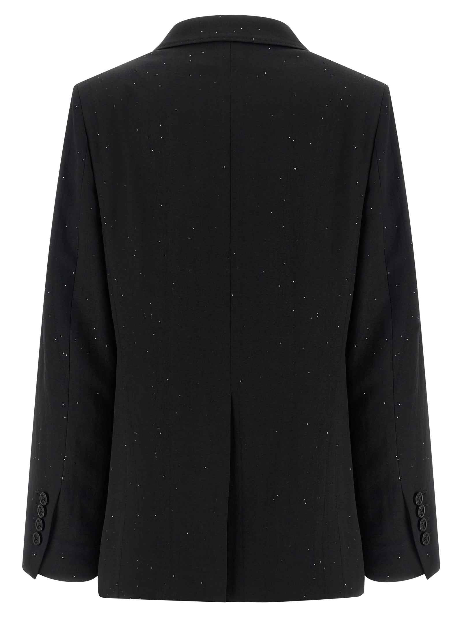 Herno Black Viscose Blazer