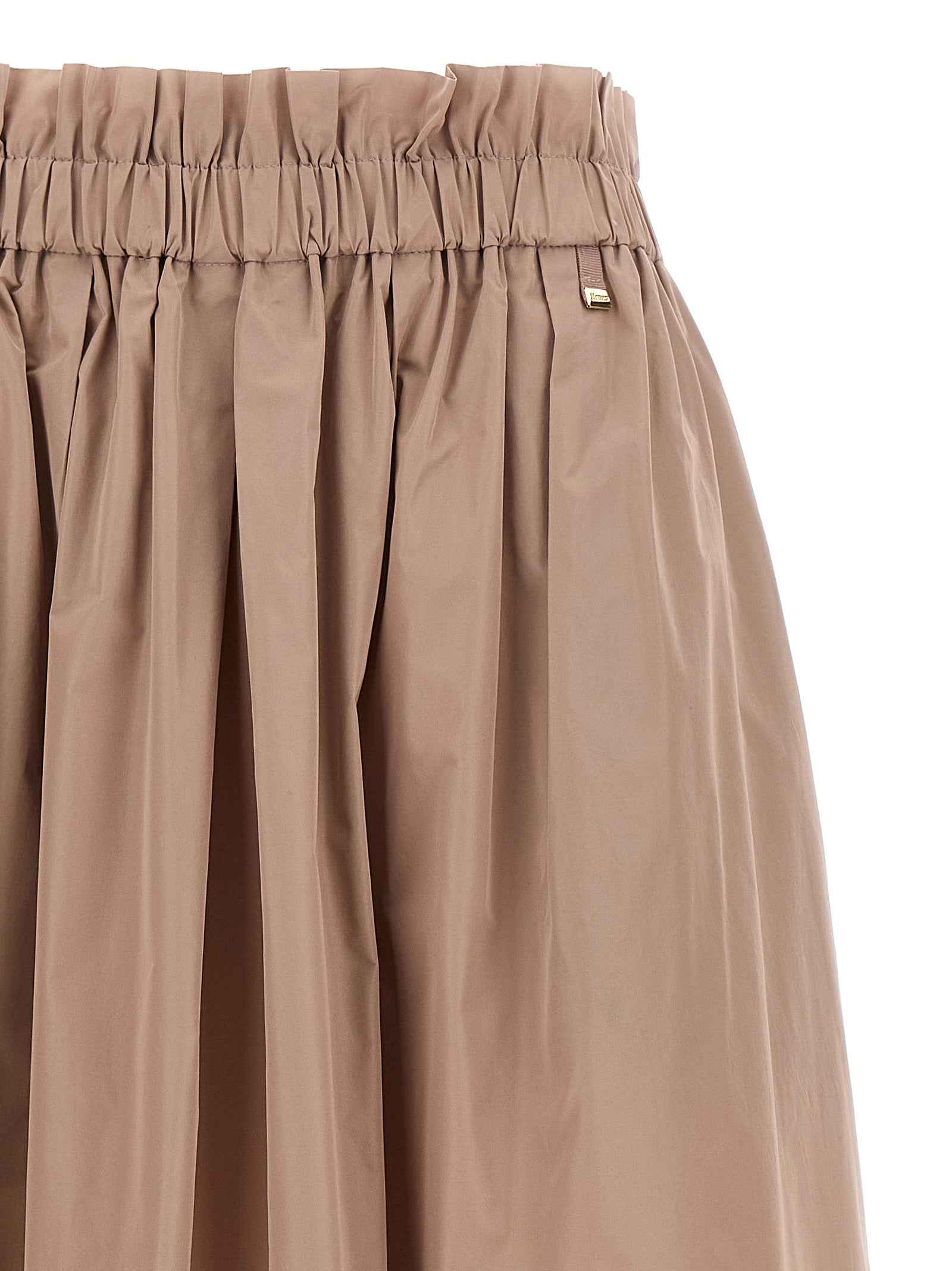 Herno Multicolor Polyester Midi Skirt