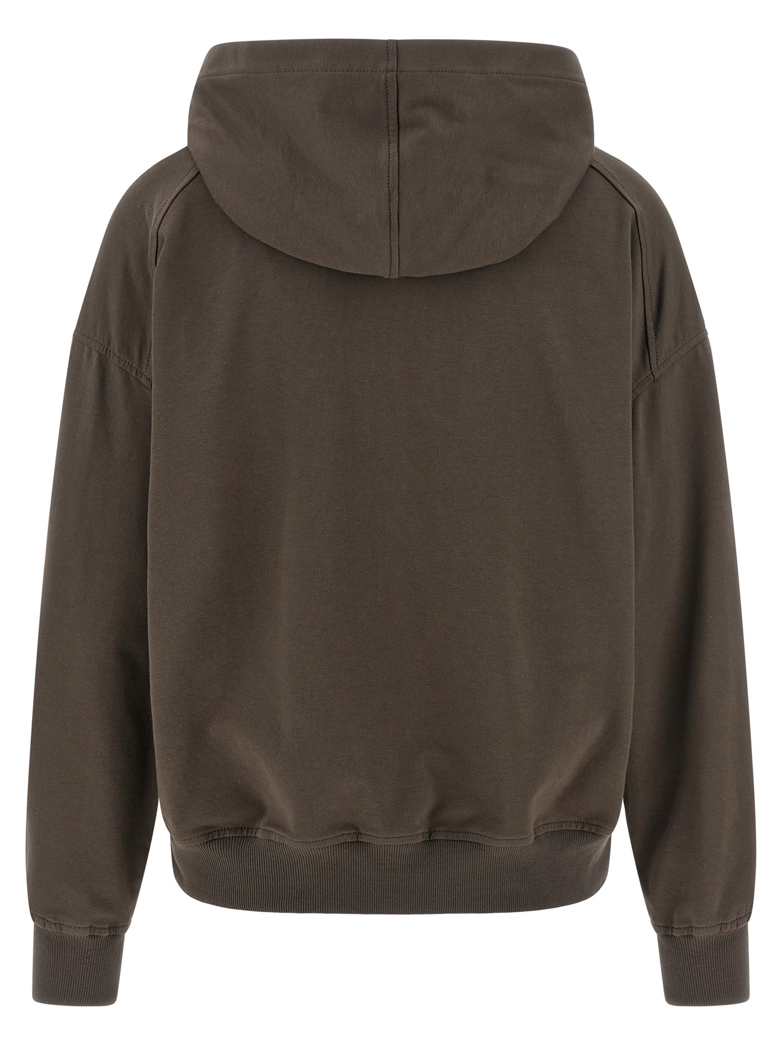 Brunello Cucinelli Brown Cotton Hoodie
