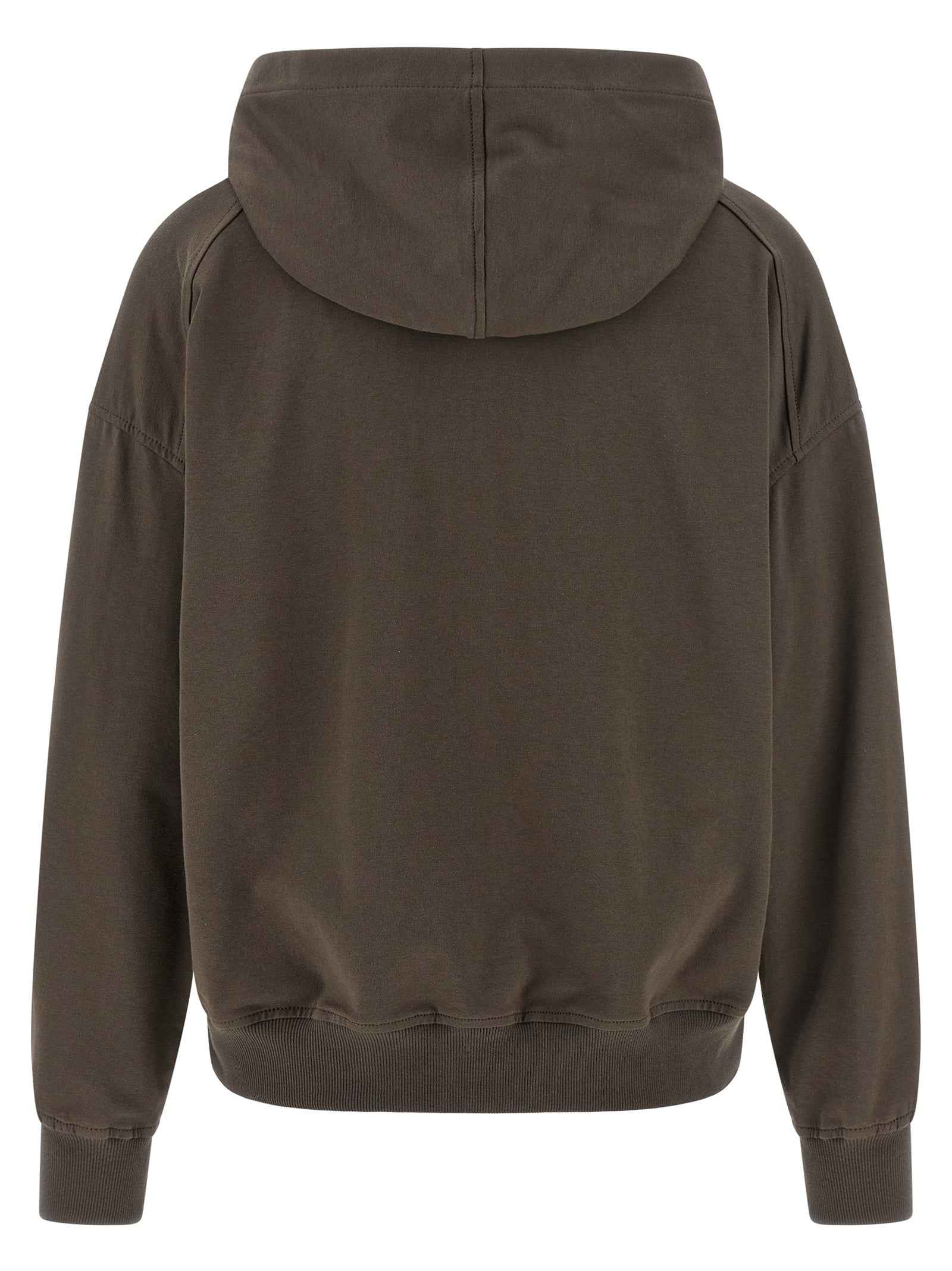 Brunello Cucinelli Brown Cotton Hoodie