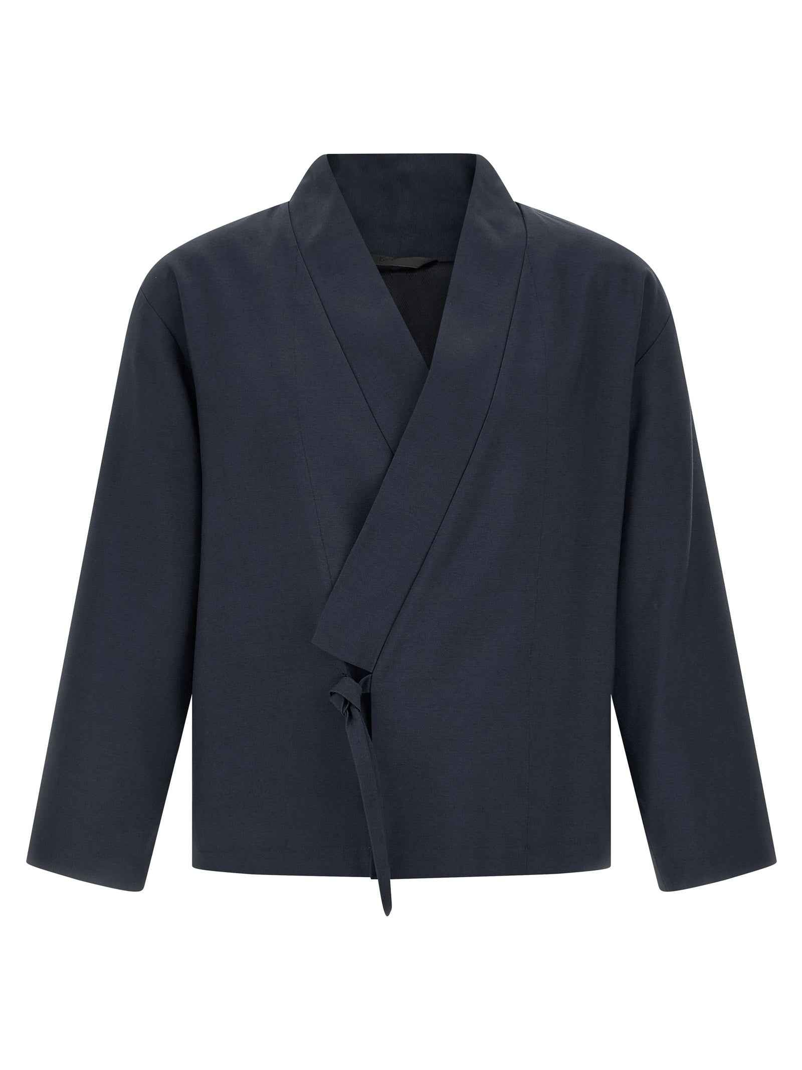 Kenzo Blue Viscose Blazer