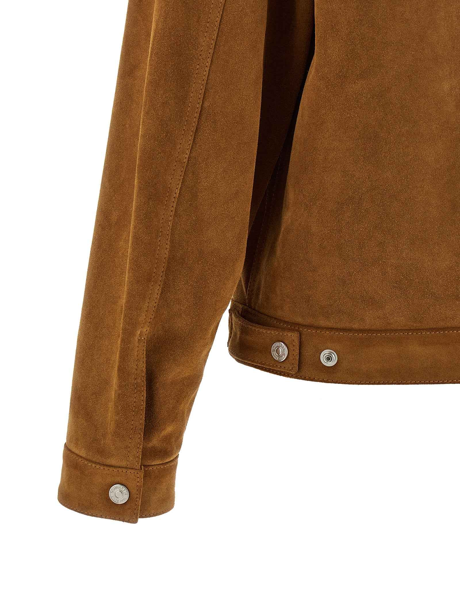 Dsquared² Beige Polyvinyl Leather Jacket