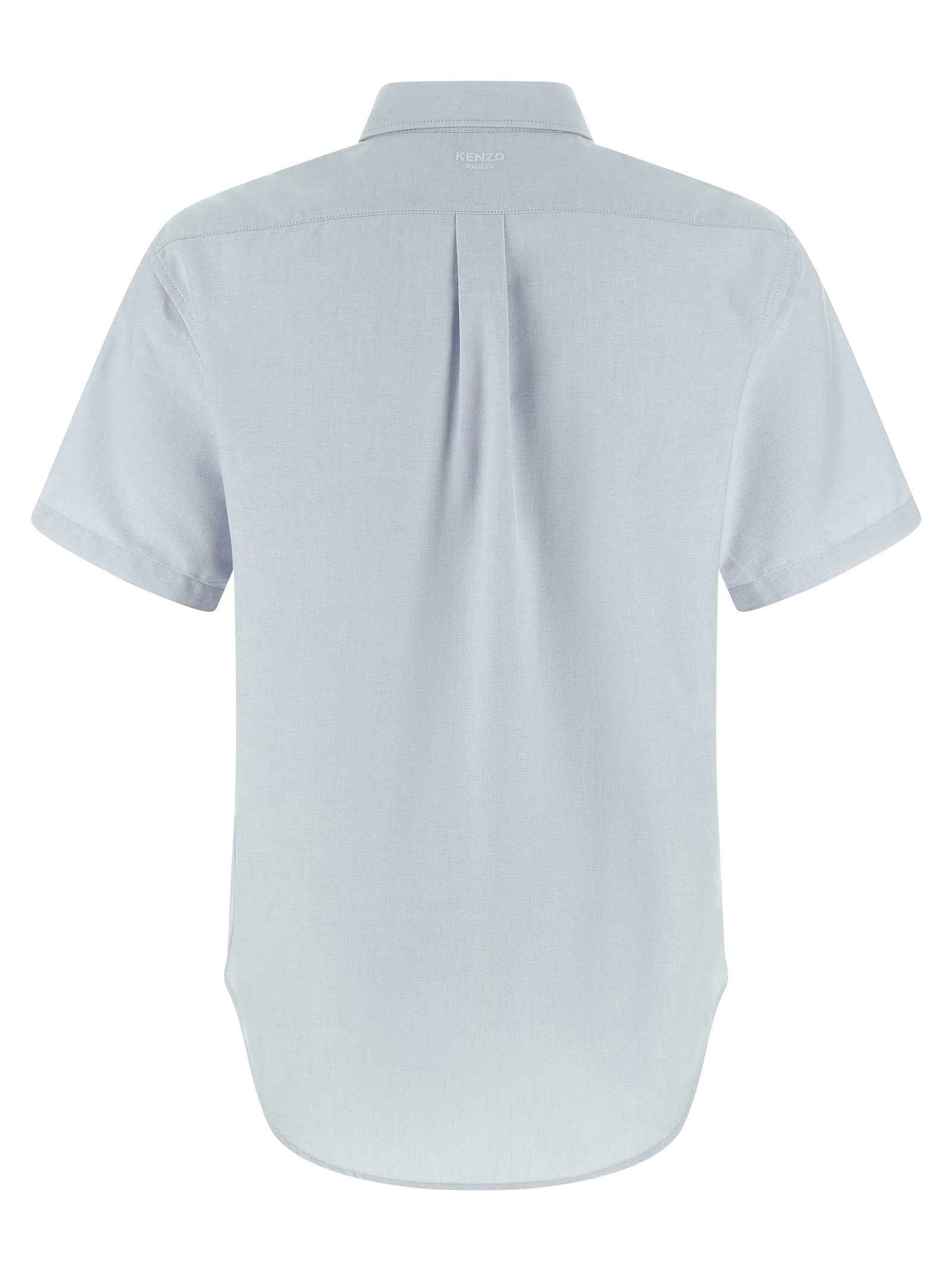 Kenzo Blue Cotton Blouse
