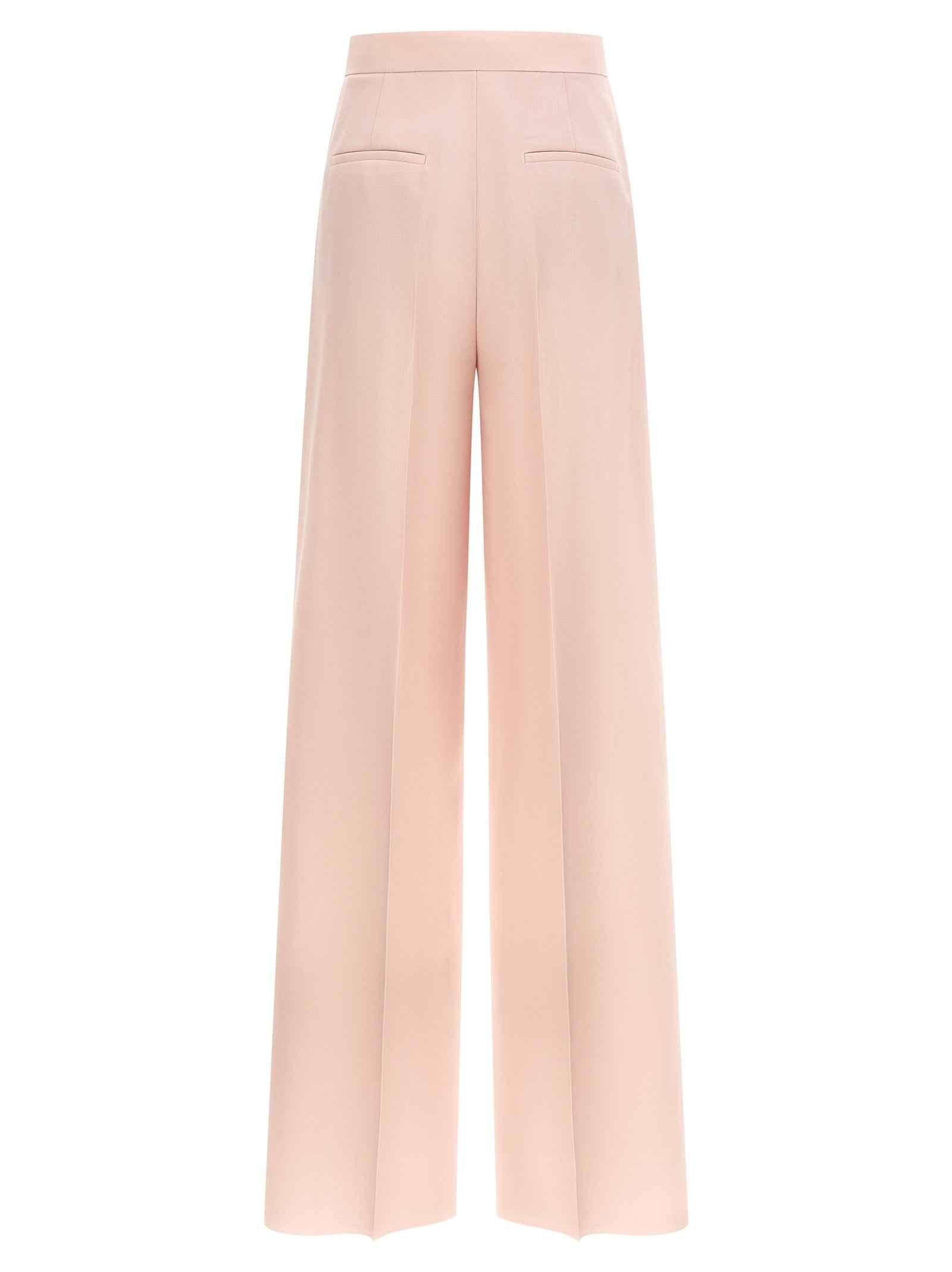 Max Mara Multicolor Virgin Wool Casual Pants