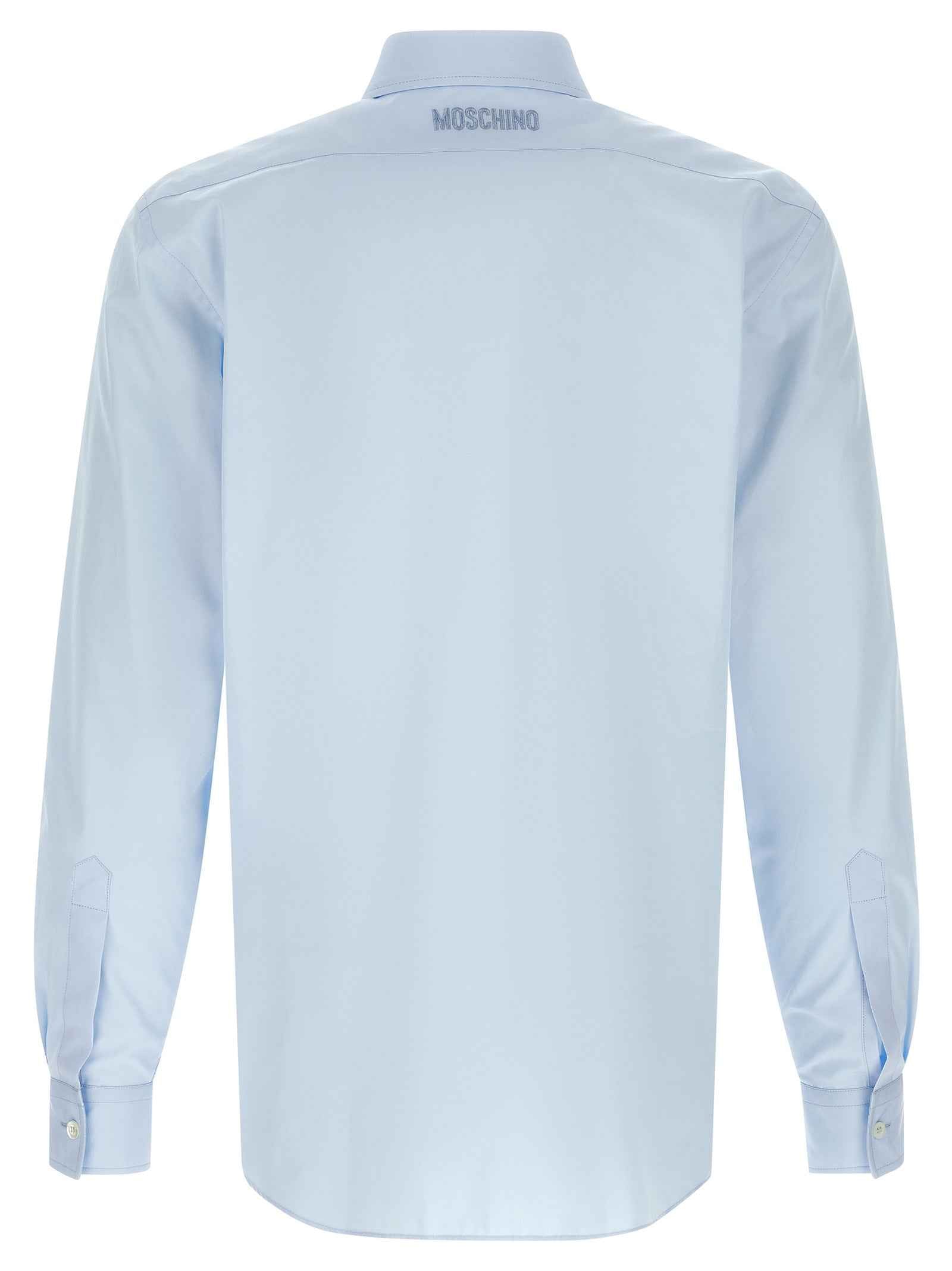Moschino Blue Cotton Blouse
