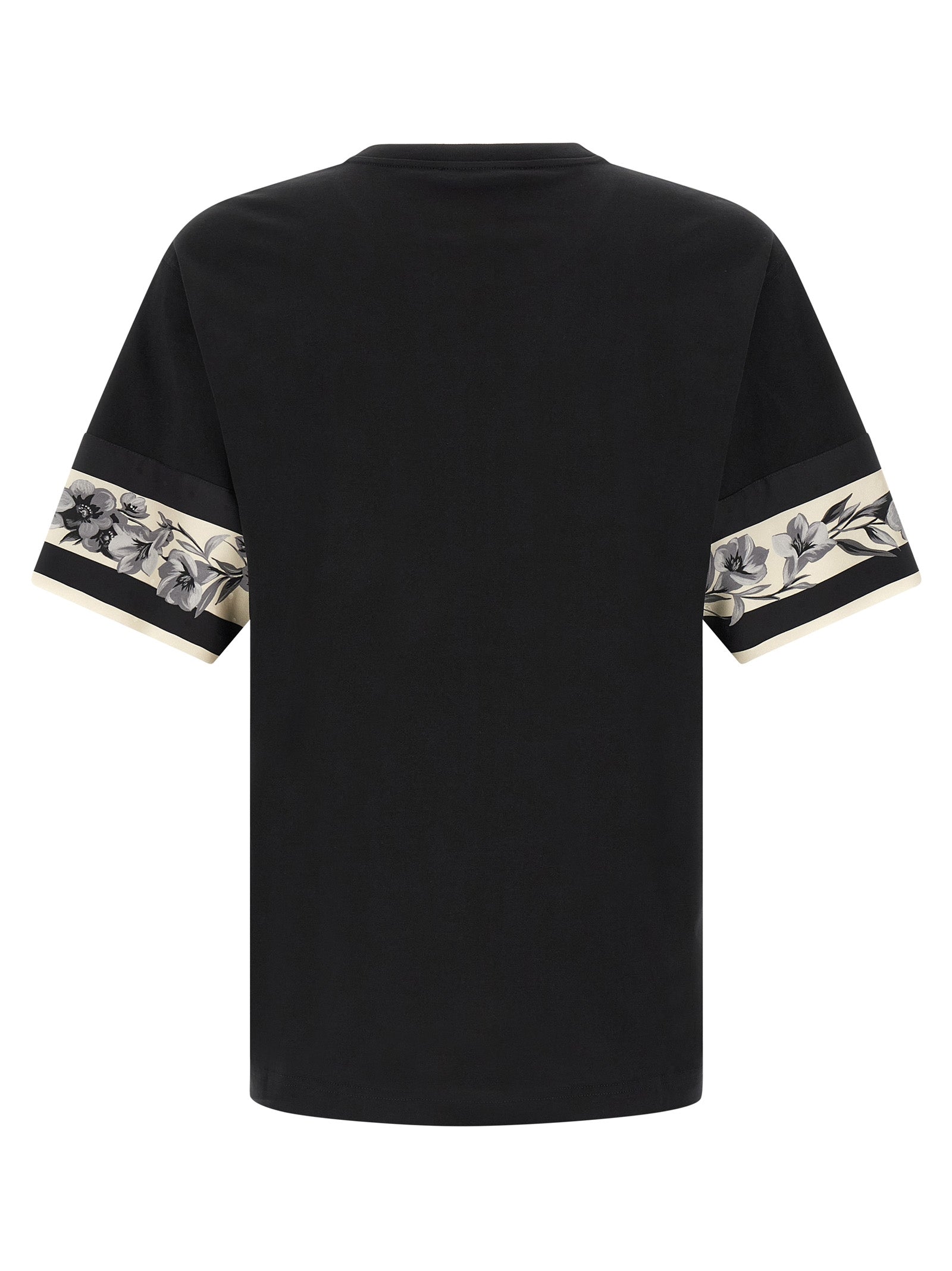Dolce & Gabbana Black Cotton Long Sleeve T-Shirt