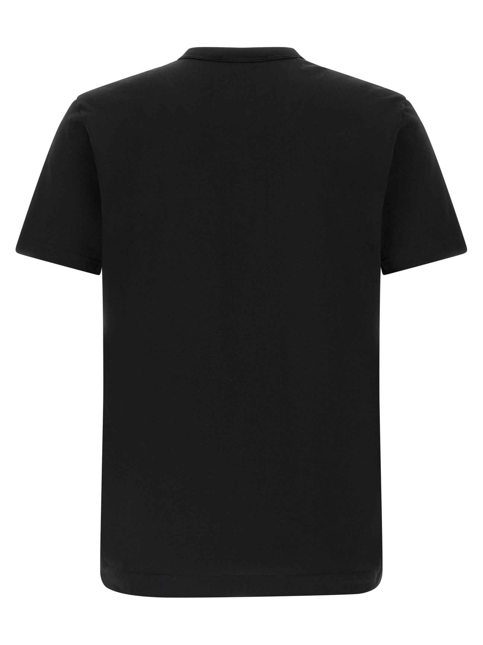 Dolce & Gabbana Black Cotton T-Shirt
