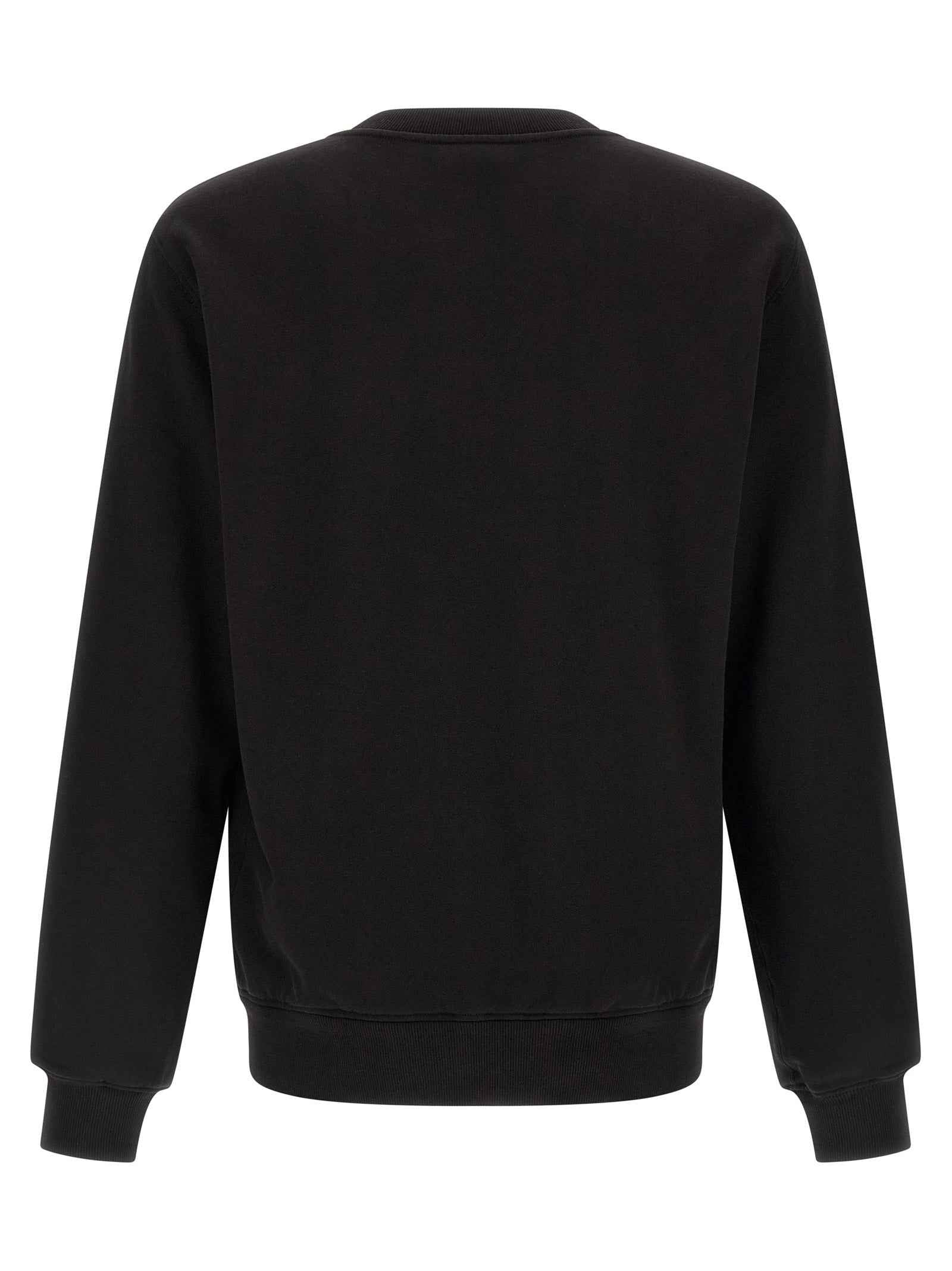 Dolce & Gabbana Black Cotton Sweatshirt