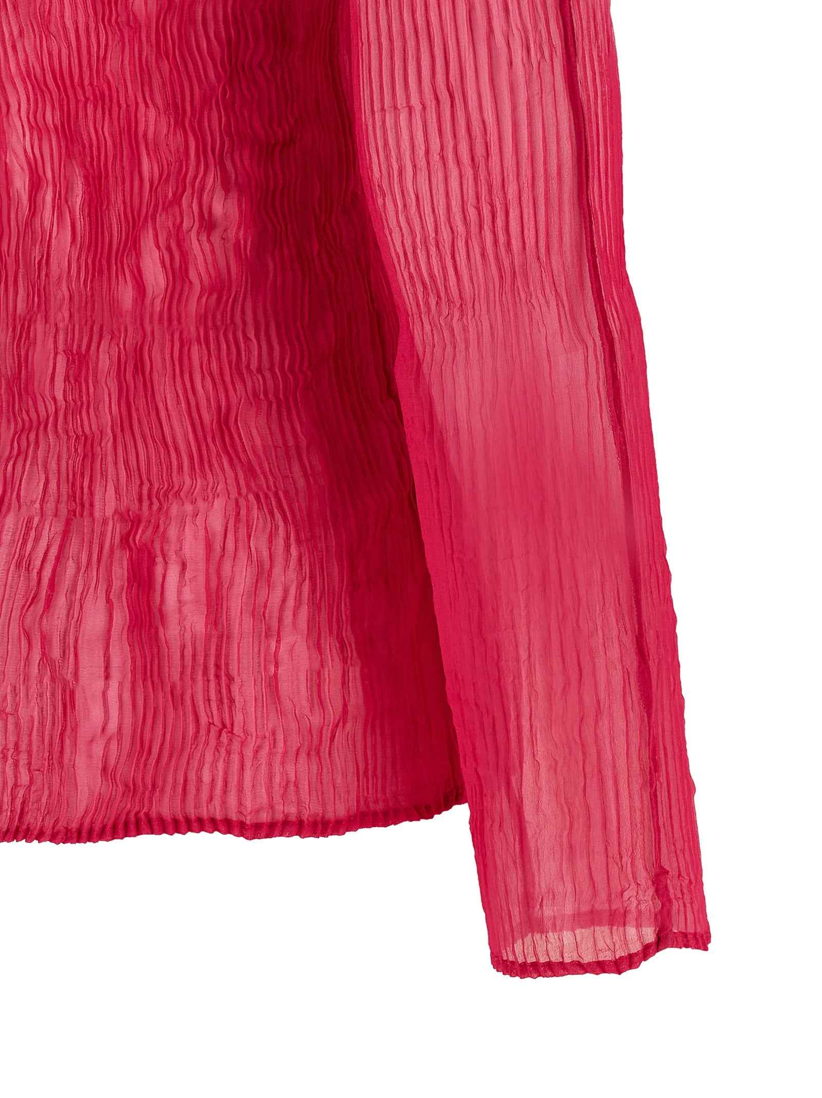 Issey Miyake Fuchsia Polyester Shirt