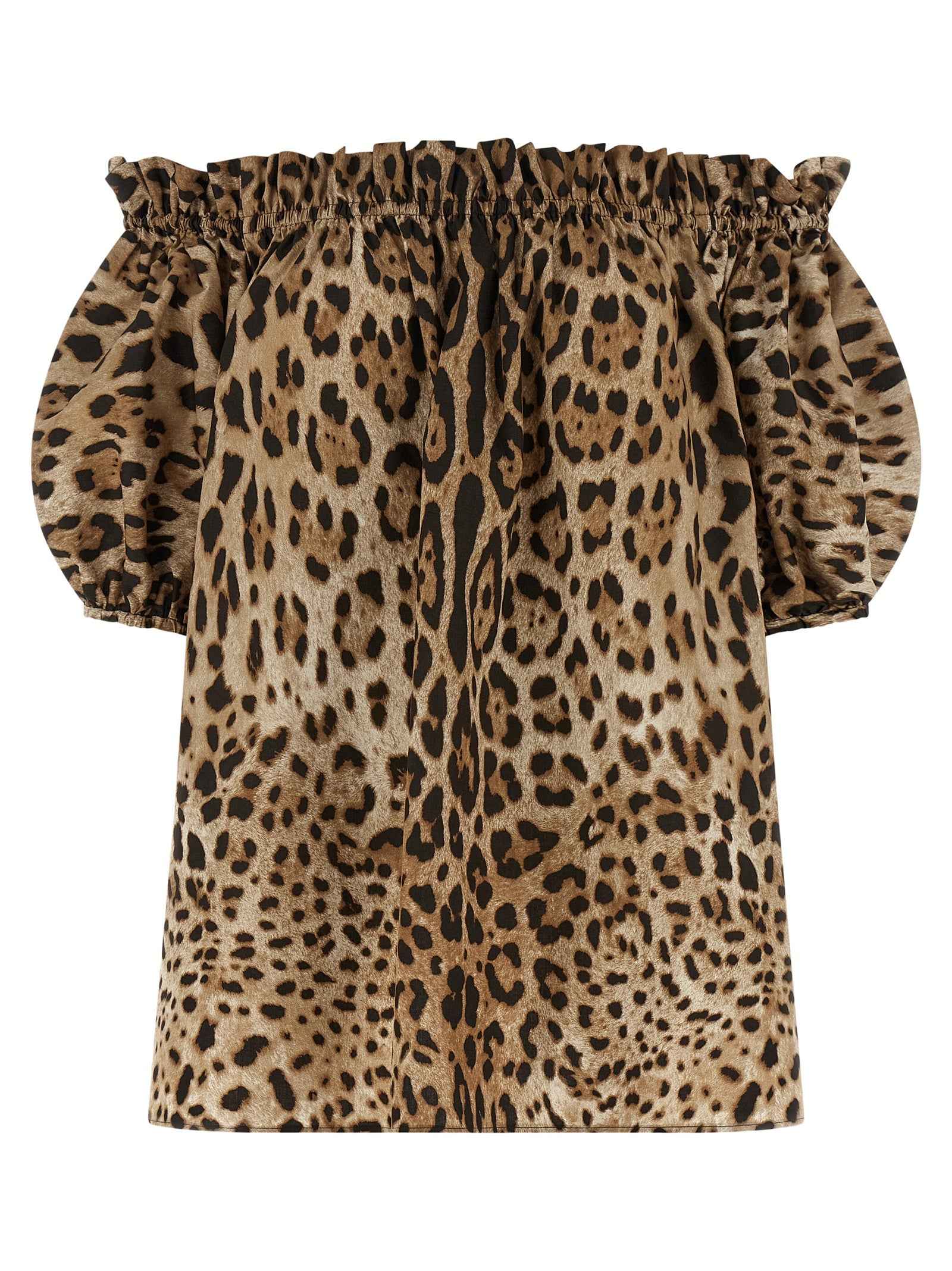 Dolce & Gabbana Brown Cotton Shirt