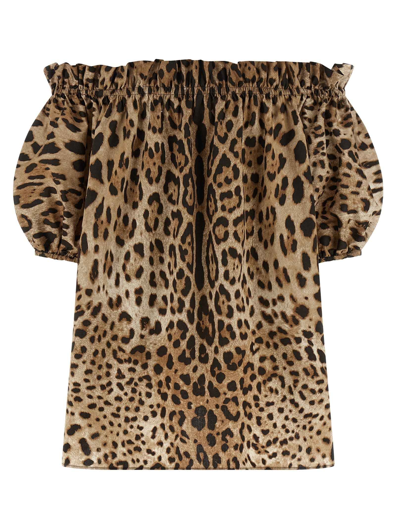Dolce & Gabbana Brown Cotton Shirt