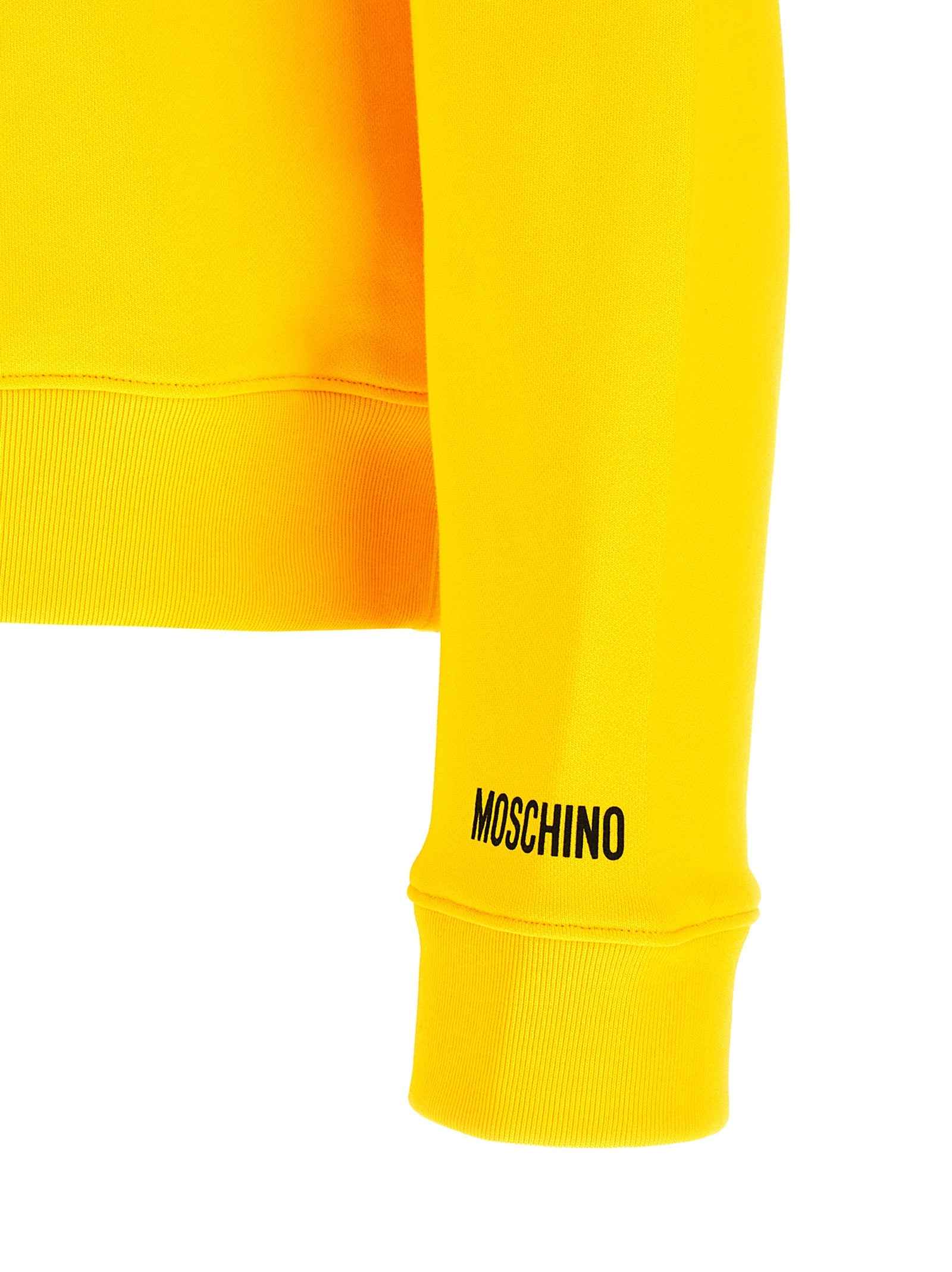 Moschino Bicolor Cotton Sweatshirt