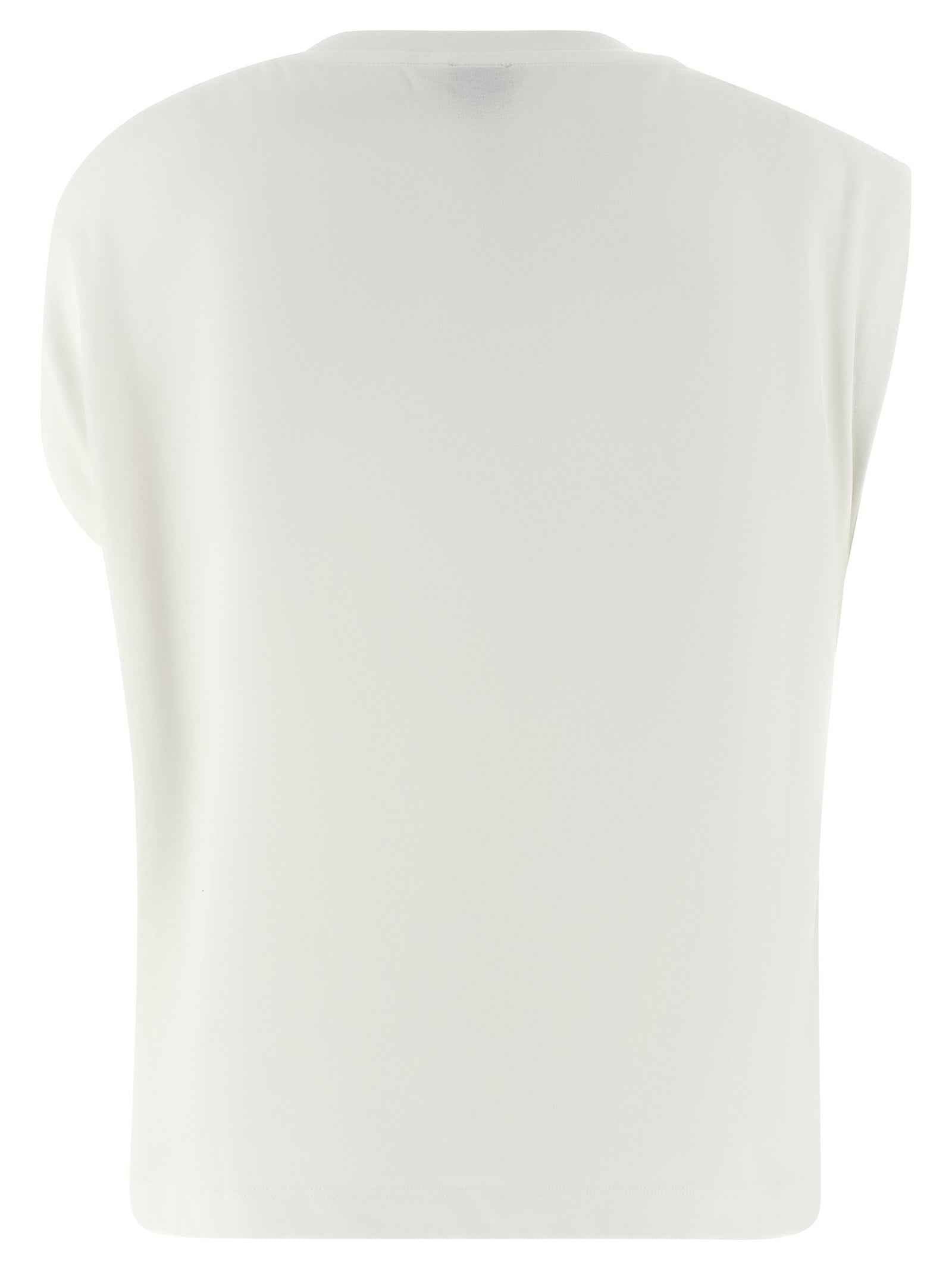 PINKO White Cotton T-Shirt