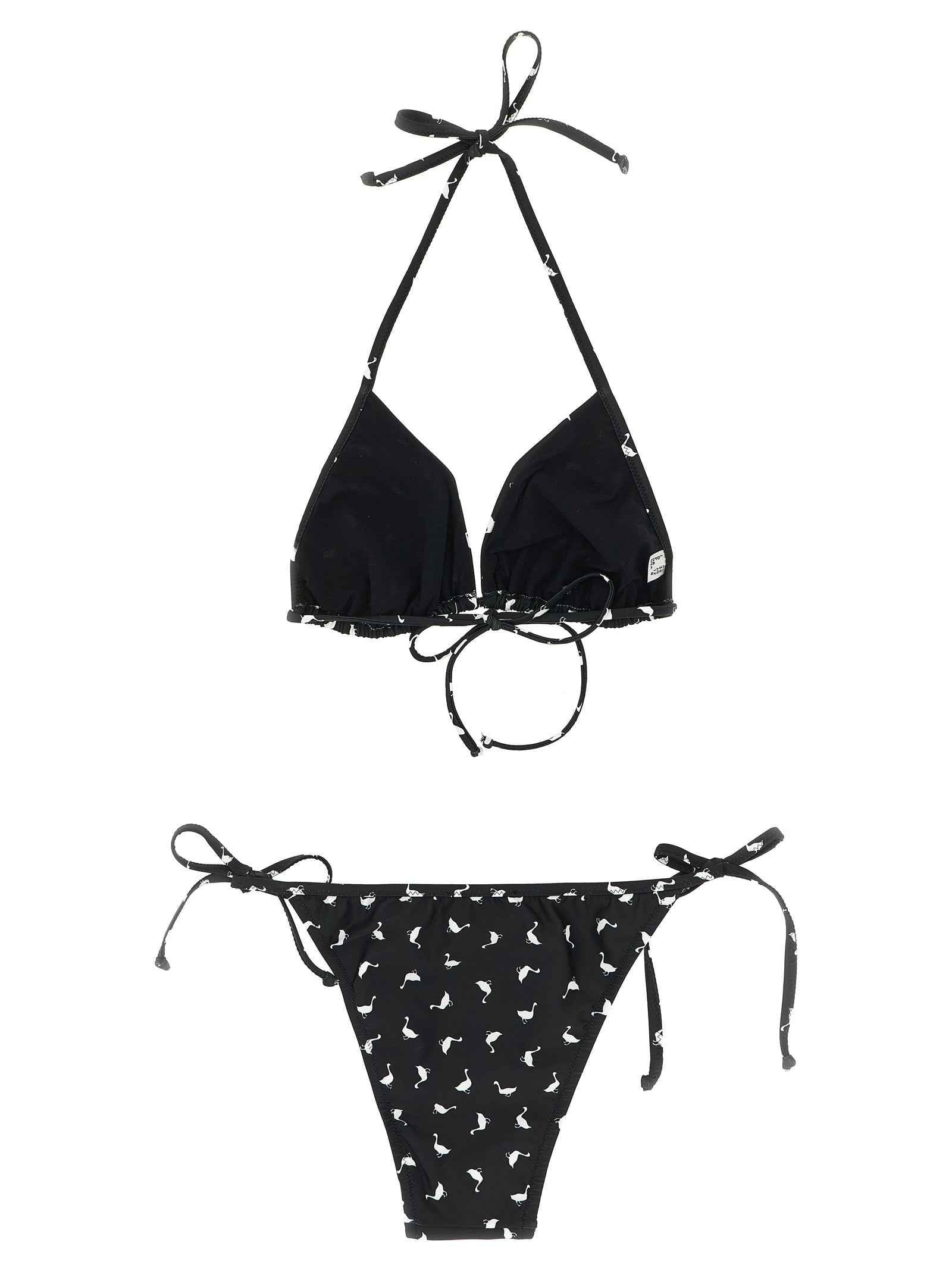 Moschino Bicolor Polyester Bikini