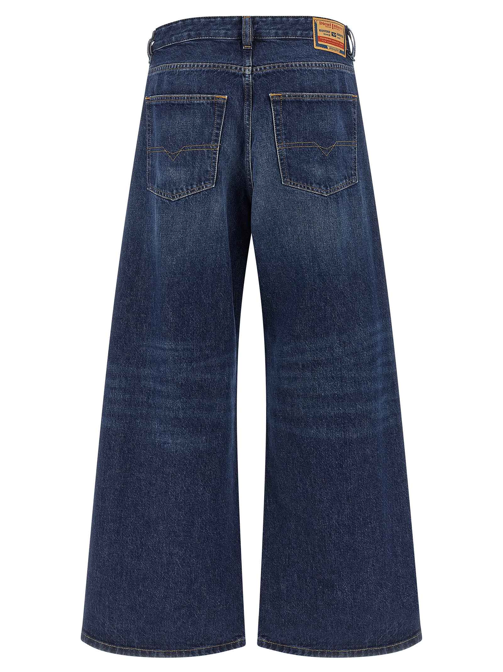 Diesel Blue Cotton Jeans Denim